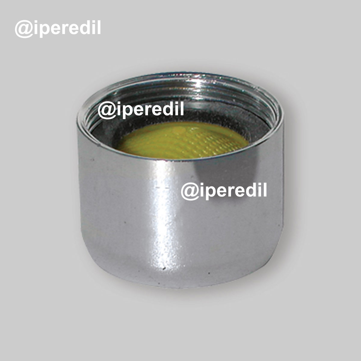 AEREATORE FEMMINA CON GUSCIO IN OTTONE CROMATO Solo guarnizione