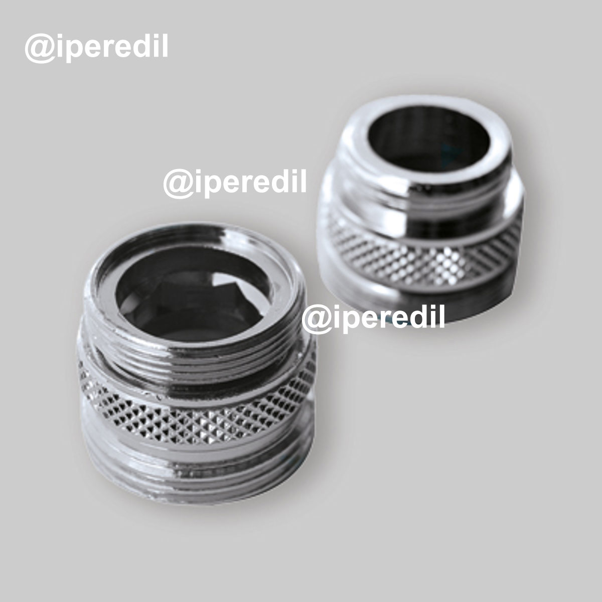 RIDUZIONE PER AEREATORE CROMATA MODELLO B M24 x 3/4"M
