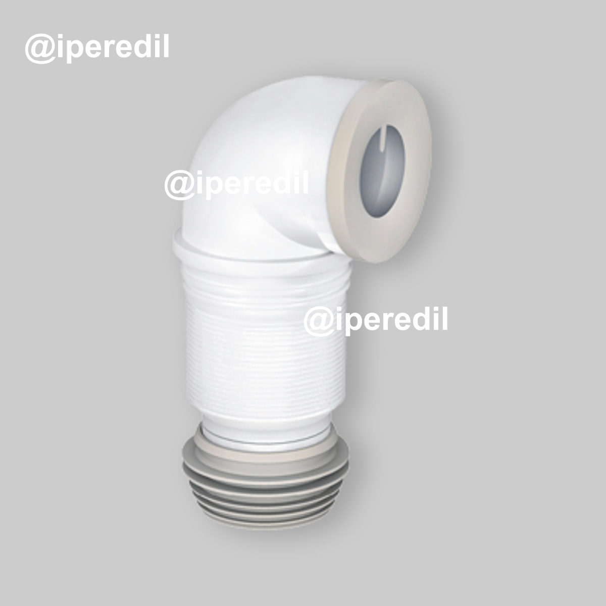 CURVA TECNICA TRASLATA INCLINATA "COBRA" Uscita Ø90/100/110 mm