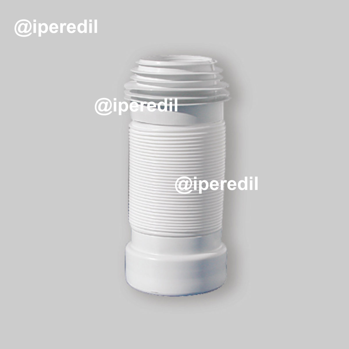 TUBO DI SCARICO WC ESTENSIBILE "GO-ECO" Ø88-100 x Ø90-100-120 mm