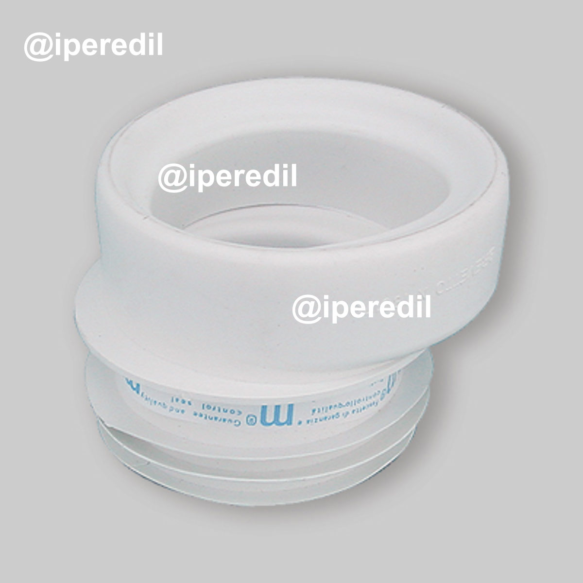 PROLUNGA PER WC IN GOMMA MORBIDA Ø90/110 Eccentrica