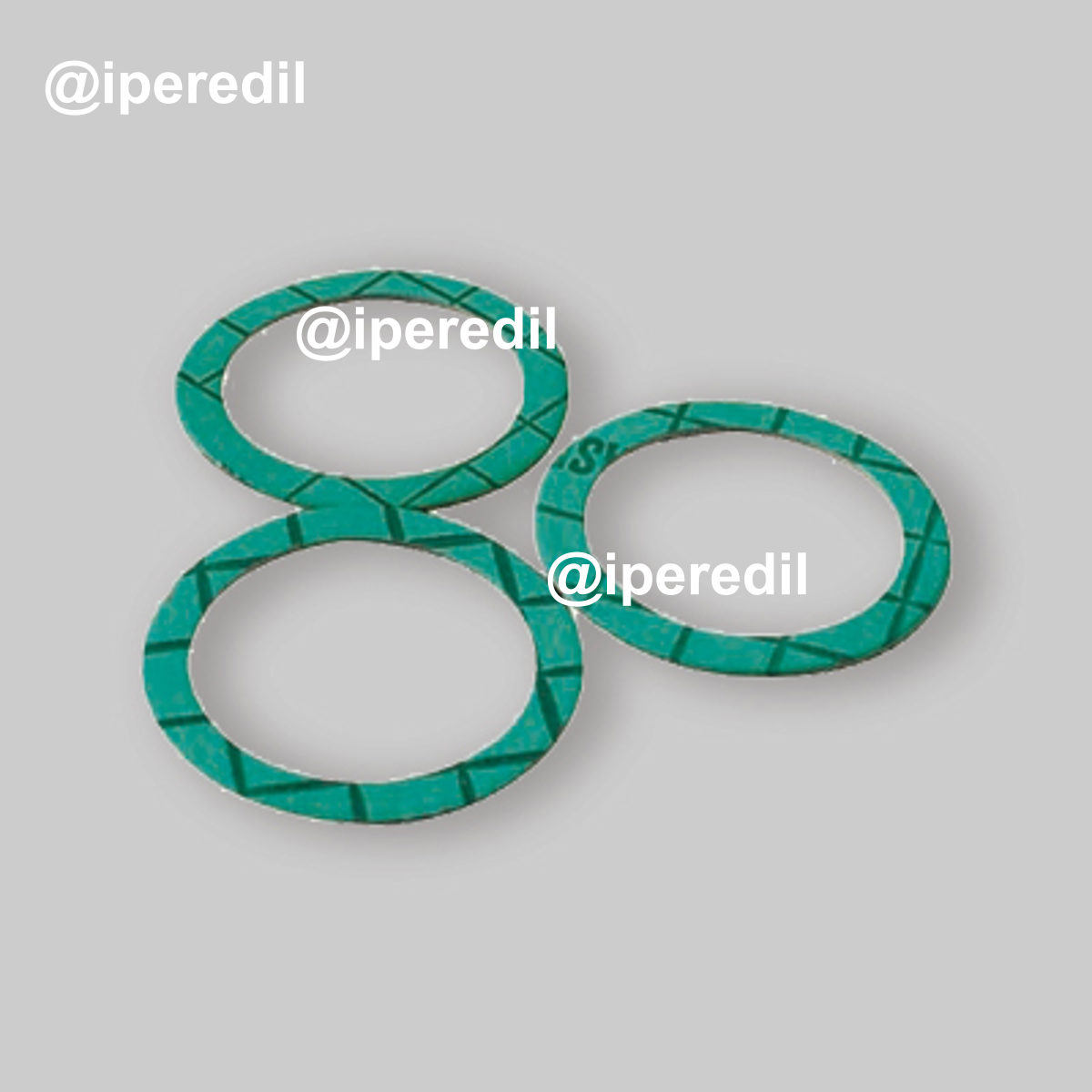 GUARNIZIONE PER ACCOPPIAMENTO RADIATORI SP.1 MM 1" x Ø42 mm - Alluminio