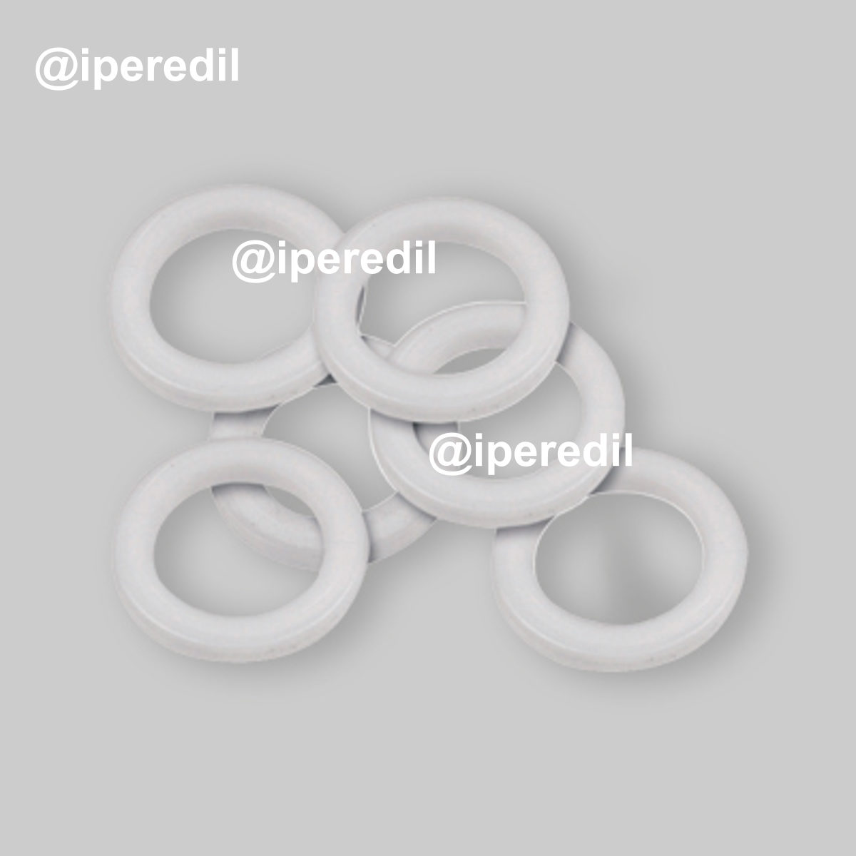 O-RING IN SILICONE BIANCO PER TAPPI RADIATORI 1"1/4 x Ø56 - Acciaio