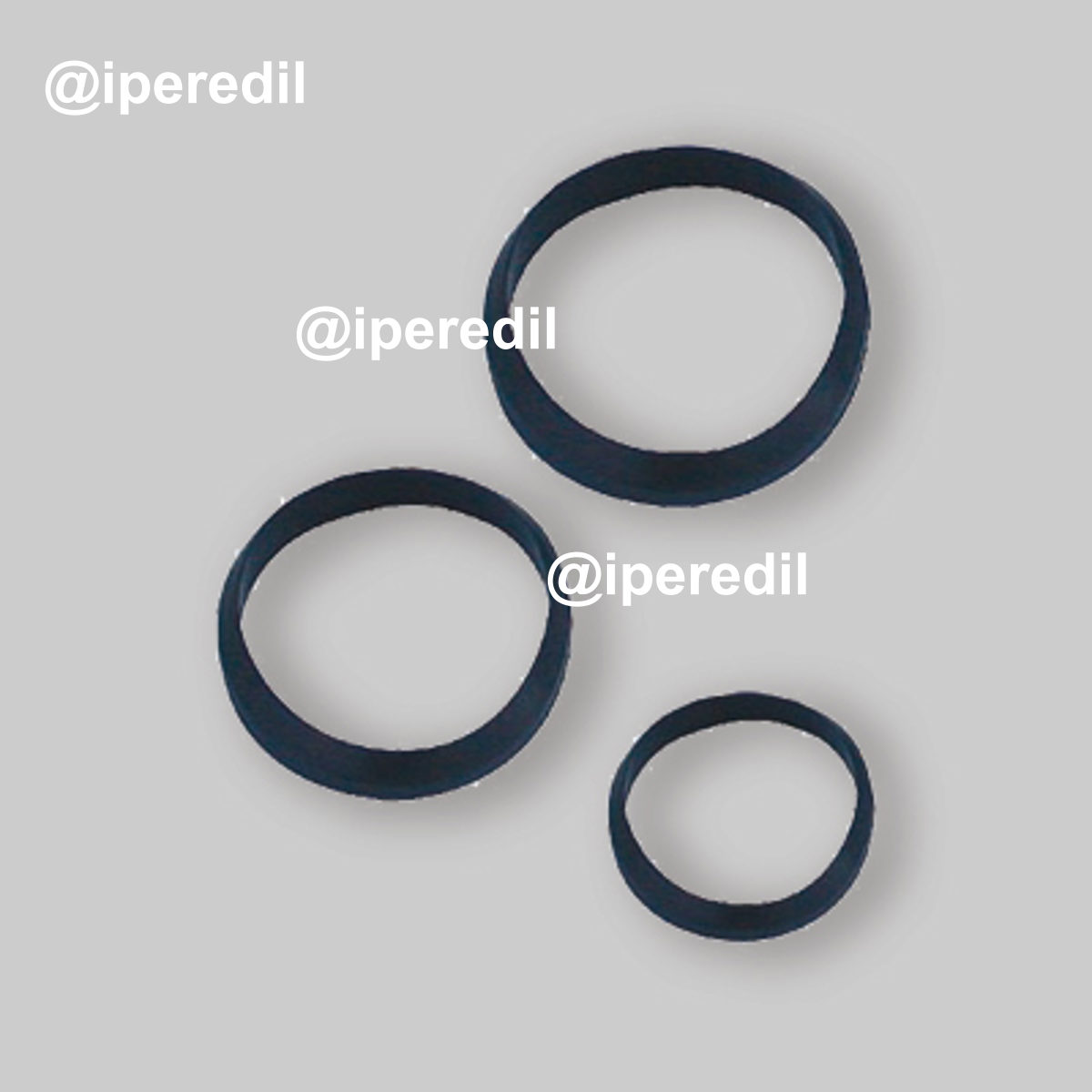 GUARNIZIONE CONICA IN GOMMA NBR Ø10 x 3/8"