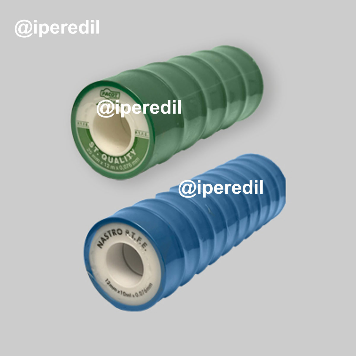 NASTRO TEFLON PTFE PER TENUTA FILETTI H.12 mm x 10 mt.