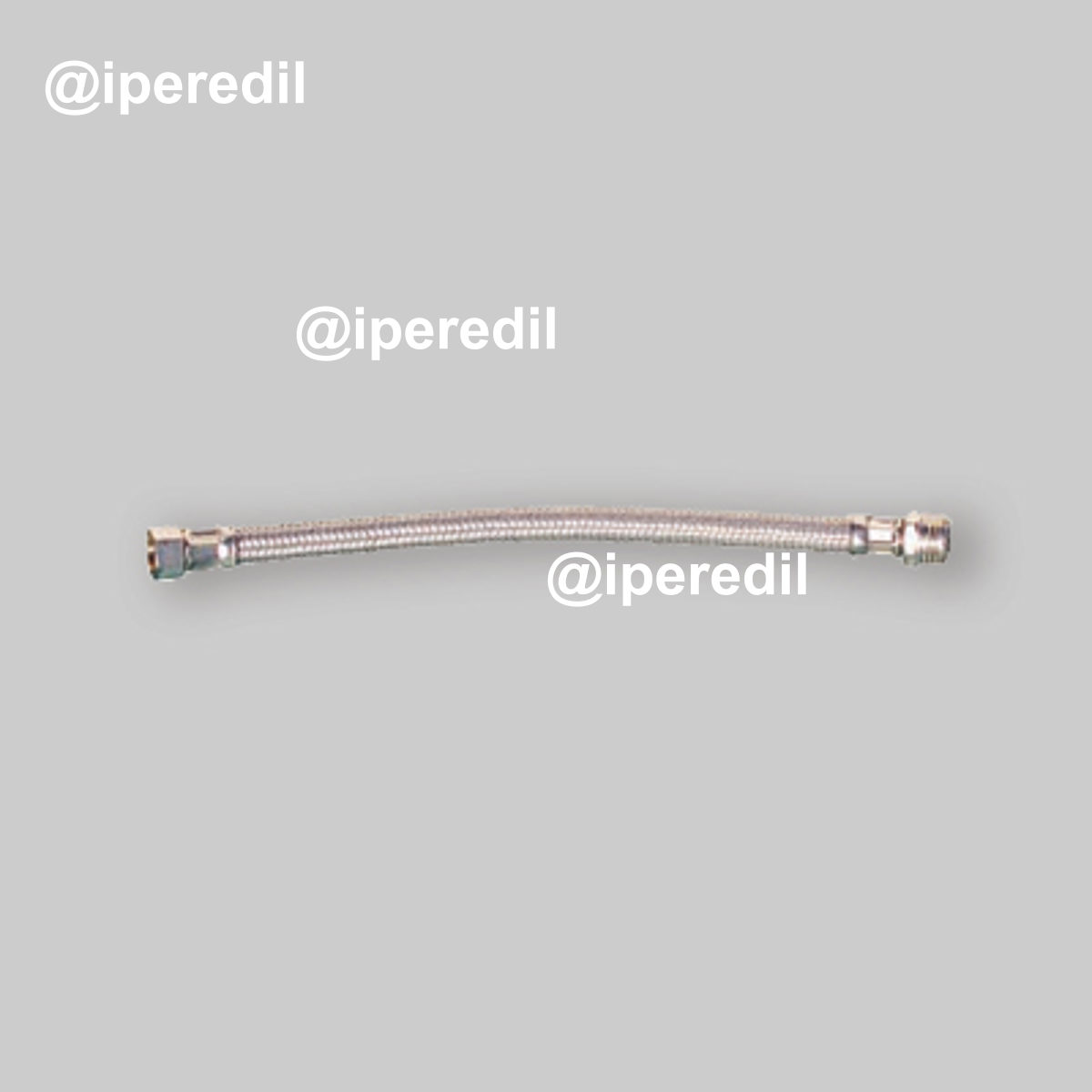 FLESSIBILE IN ACCIAIO INOX M1/2" X 3/8"F 60 cm