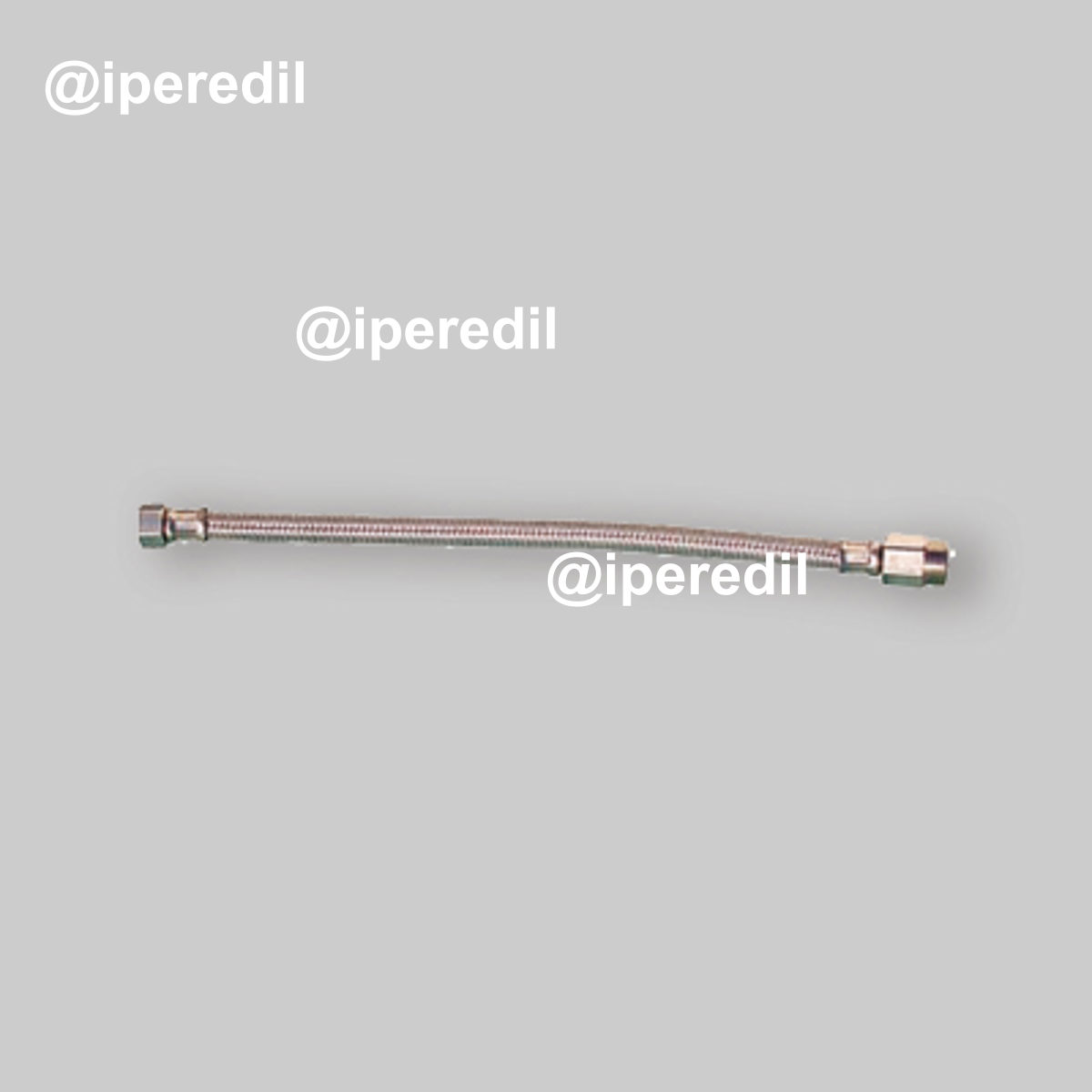 FLESSIBILE IN ACCIAIO INOX M3/8" PROLUNGATO X F1/2" 50 cm - DN10