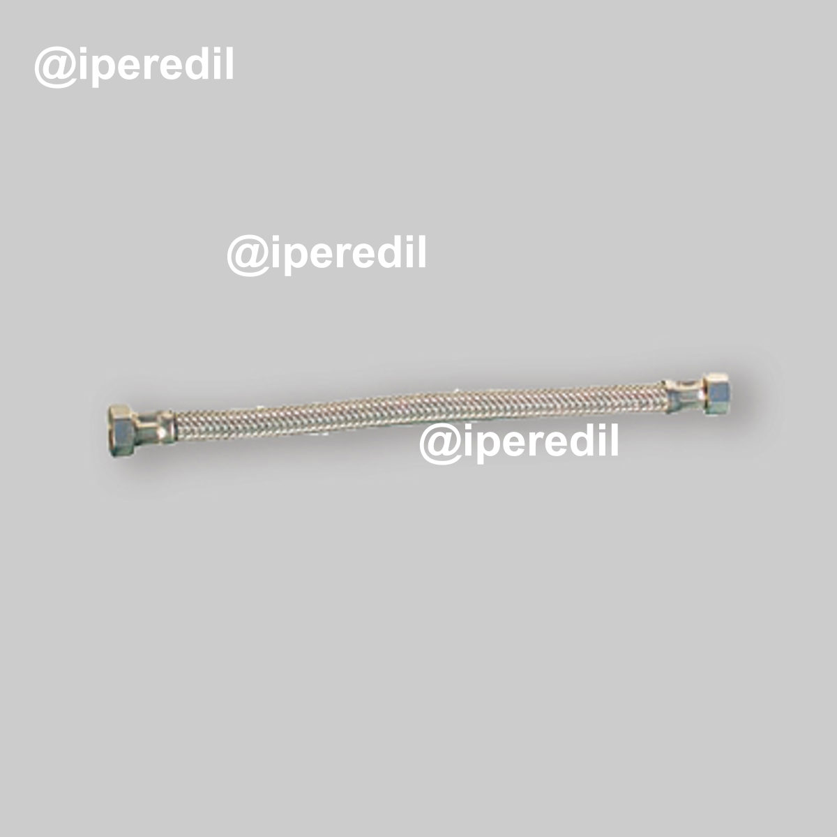 FLESSIBILE IN ACCIAIO INOX F3/8" X 3/8"F 25 cm