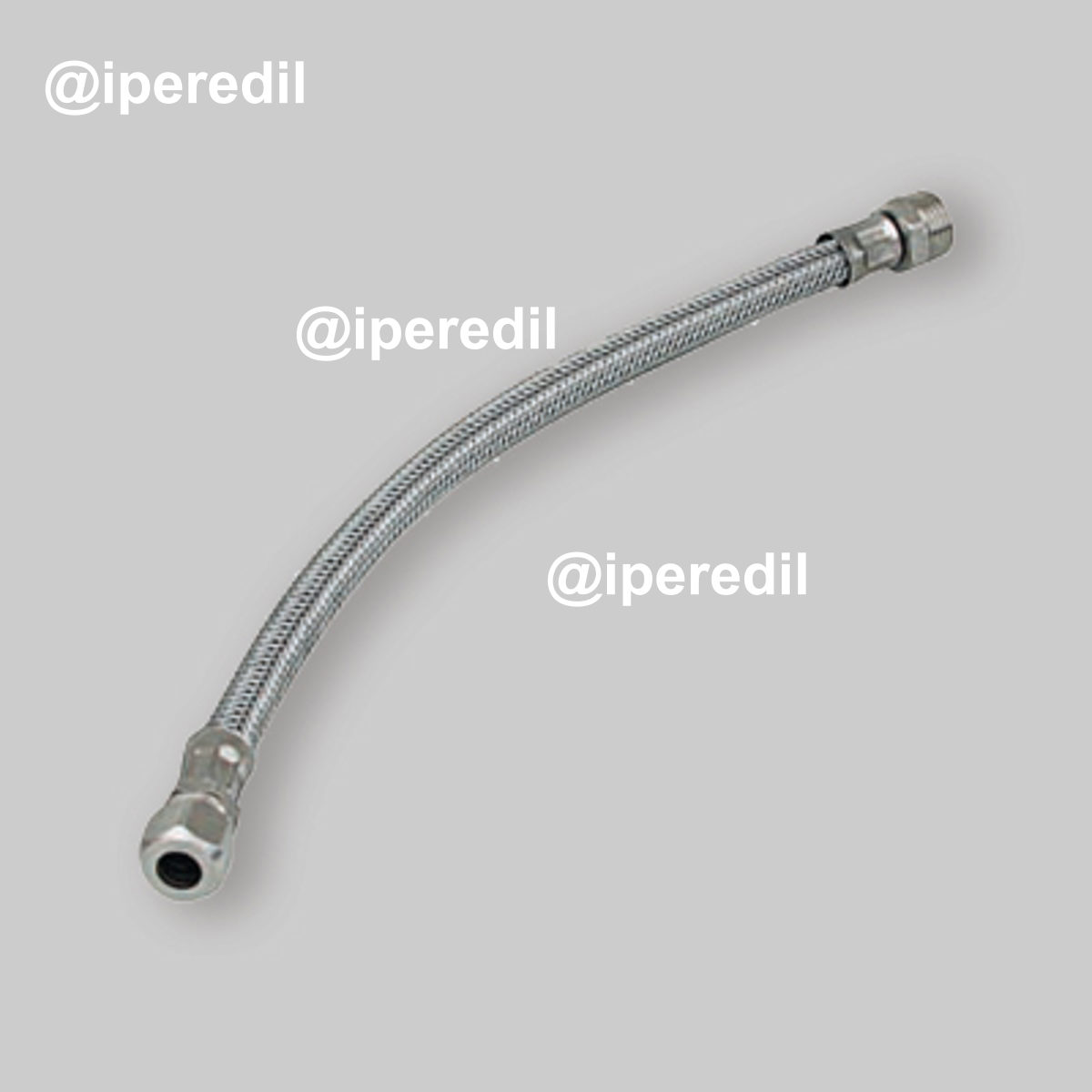 FLESSIBILE IN ACCIAIO INOX M1/2" x M3/8"x10 BICONO cm 50 - DN10 - 20537008
