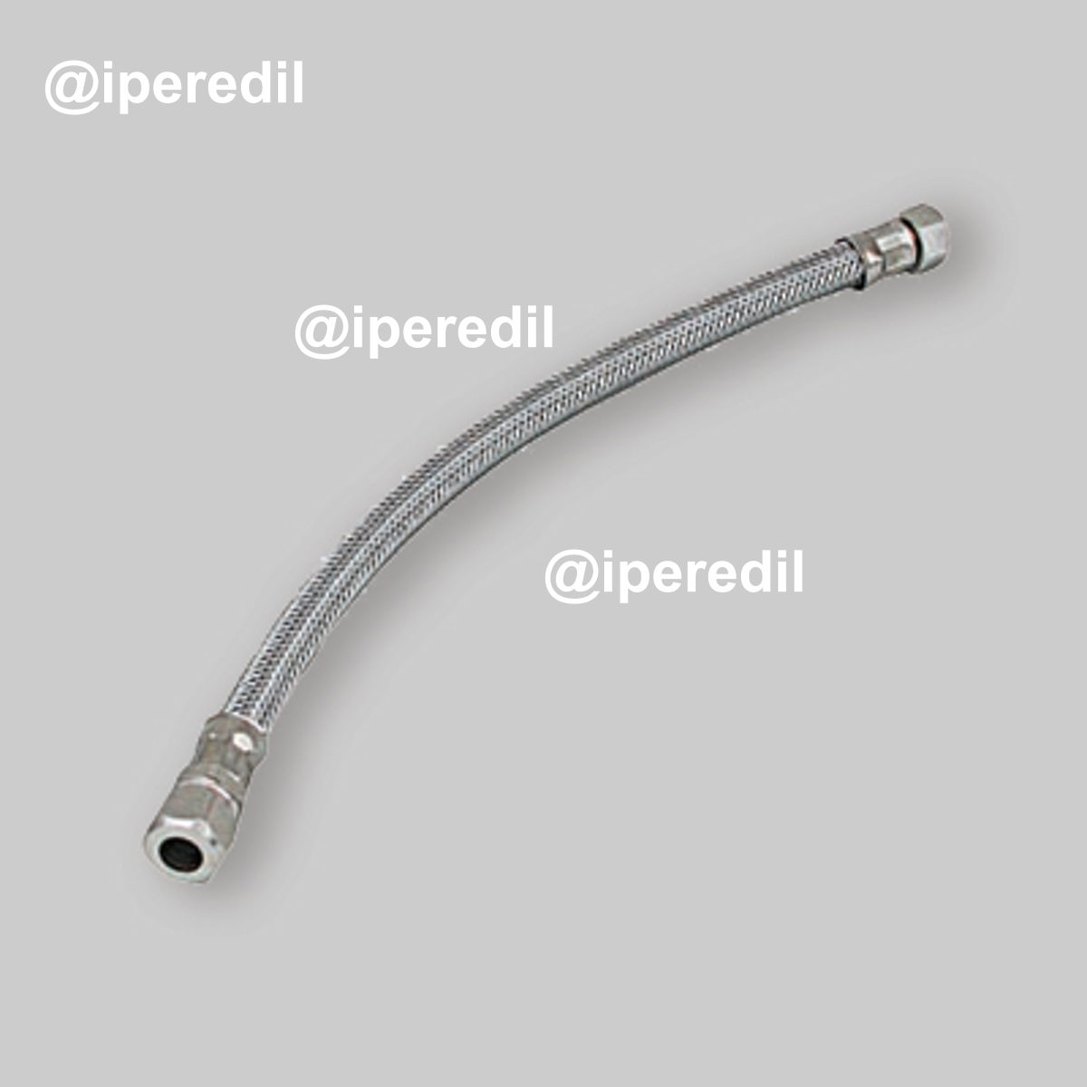 FLESSIBILE IN ACCIAIO INOX F1/2" x M3/8"x10 BICONO 50 cm - DN10 - 20537208