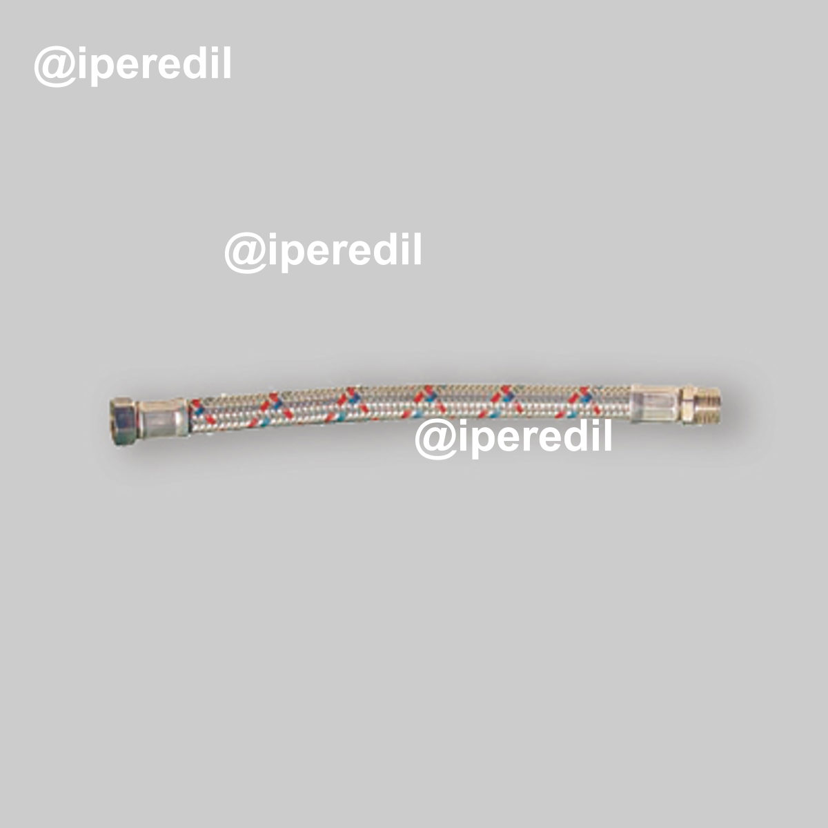 FLESSIBILE ANTIVIBRANTE M/F 1/2" IN ACCIAIO ZINCATO cm 60 - DN13