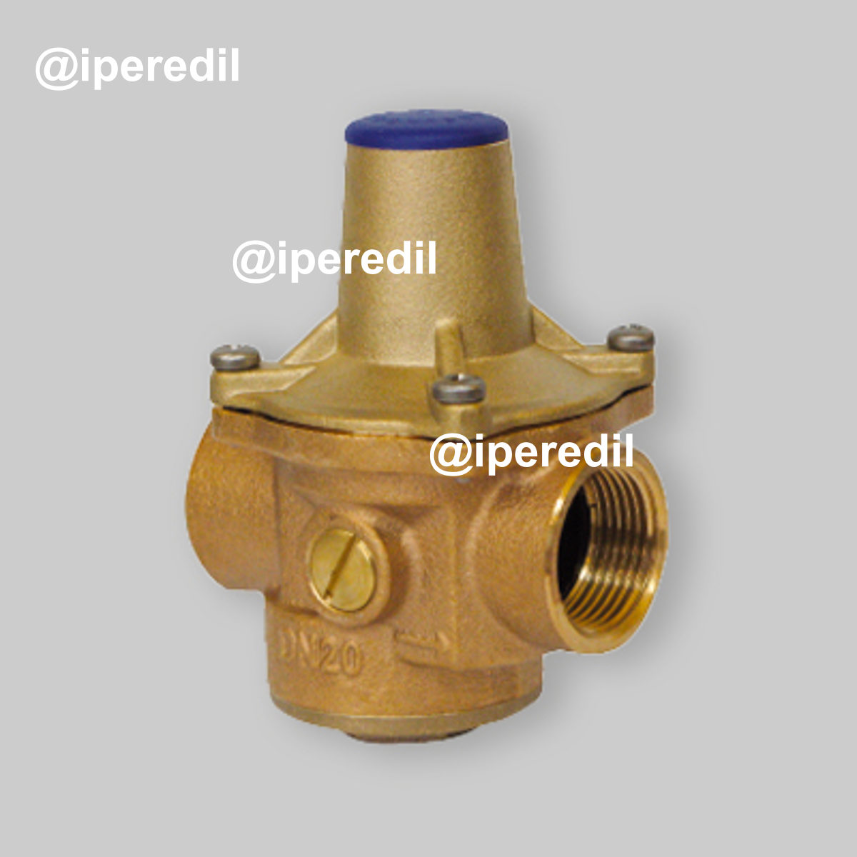 RIDUTTORE DI PRESSIONE ACQUA A MEMBRANA "DESBORDES 7 BIS" 1"1/4 - DN32
