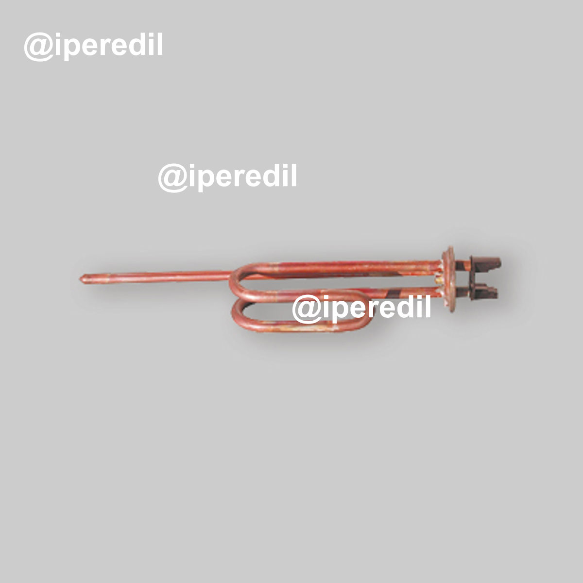 RESISTENZA ELETTRICA RICURVA SU FLANGIA FASTON ALTO 1200W - 140 mm