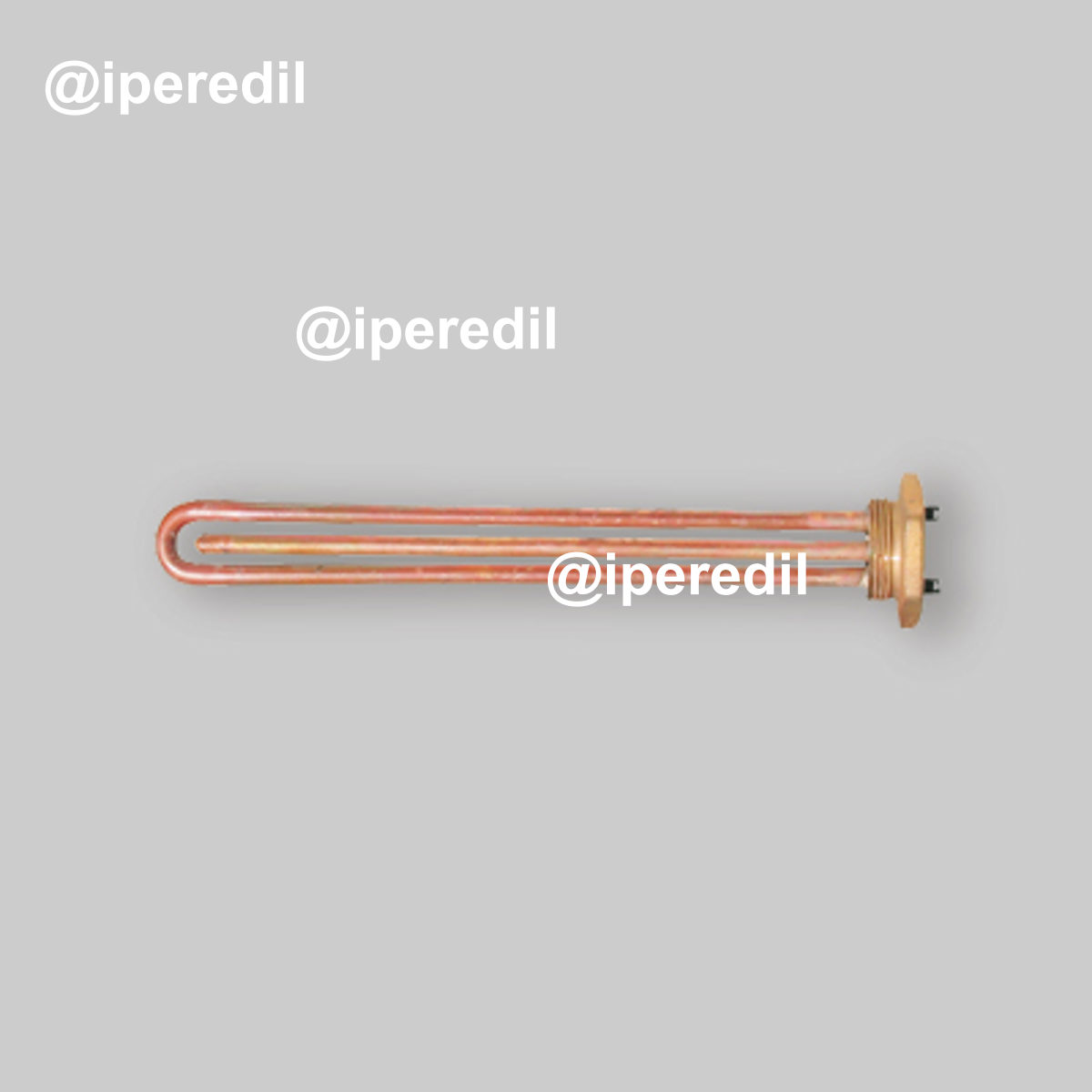 RESISTENZA ELETTRICA DIRITTA SU TAPPO PER SCALDABAGNO 1200 W - 750 mm x Scald. legna