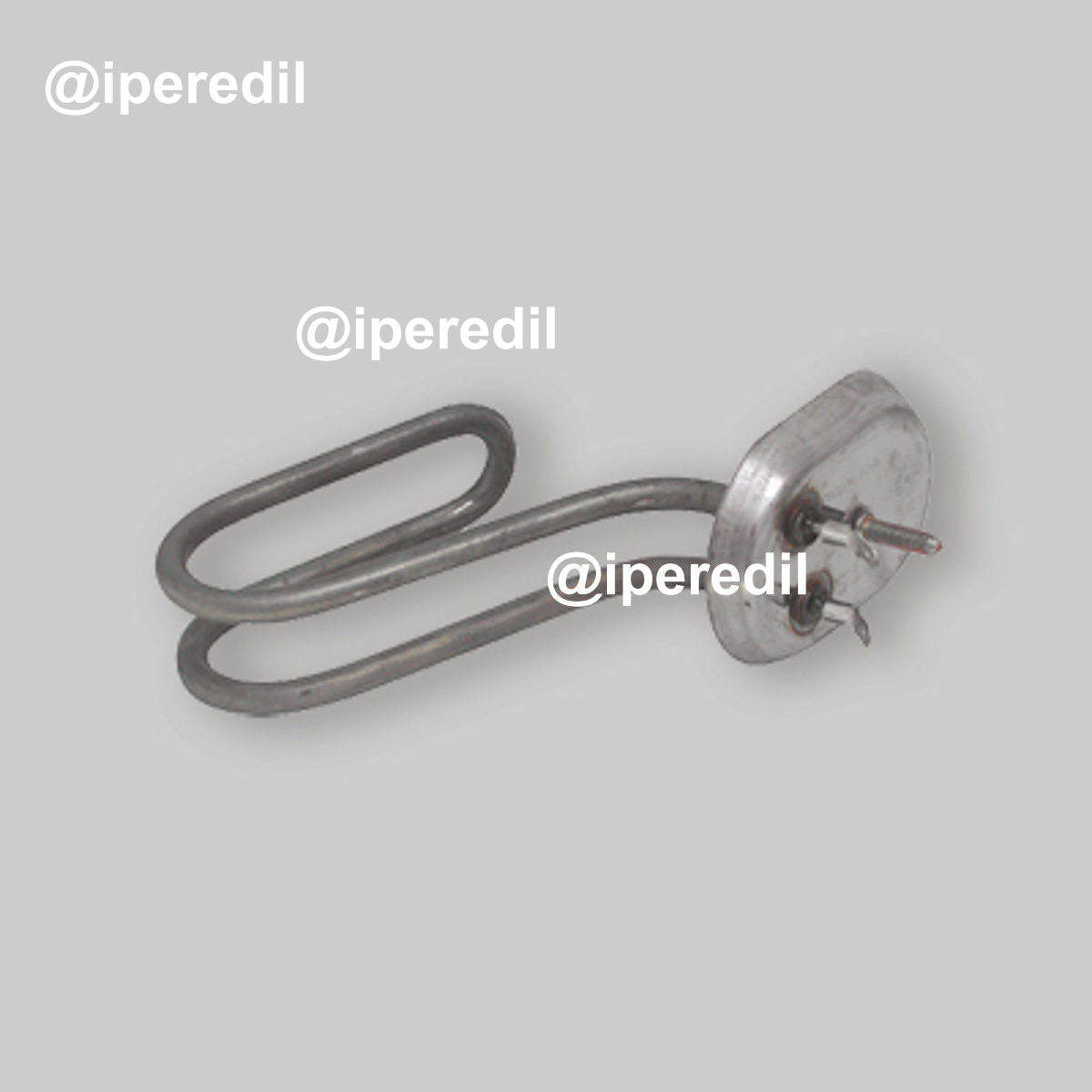 RESISTENZA ELETTRICA RICURVA SU FLANGIA OVALE 1200 W