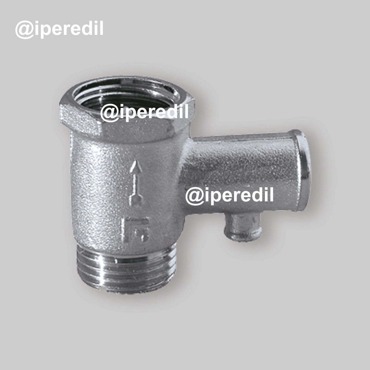 VALVOLA DI SICUREZZA E DI RITEGNO PER SCALDABAGNO 1/2" MF