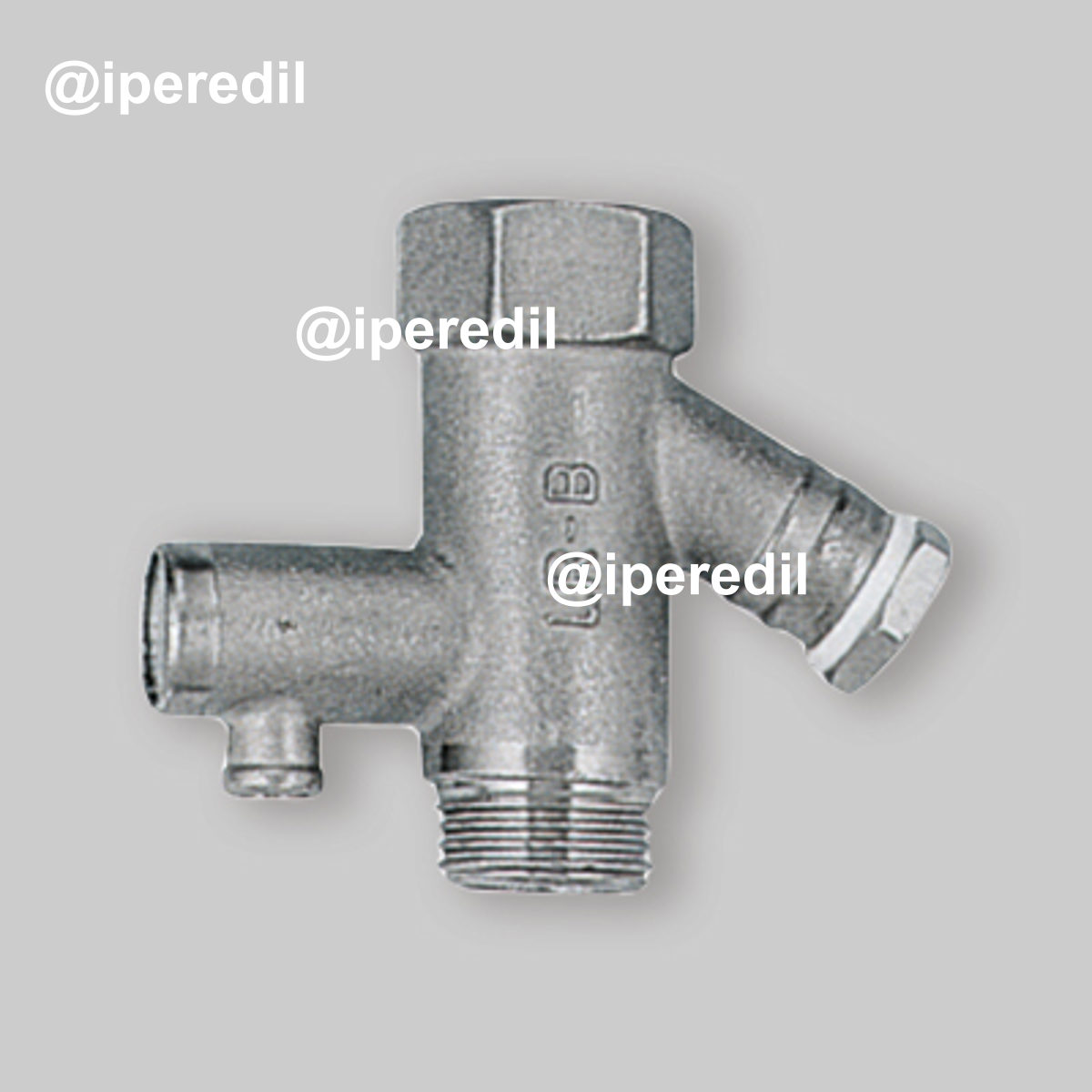 VALVOLA DI SICUREZZA "PLURIMA" PER SCALDABAGNO 1/2" MF