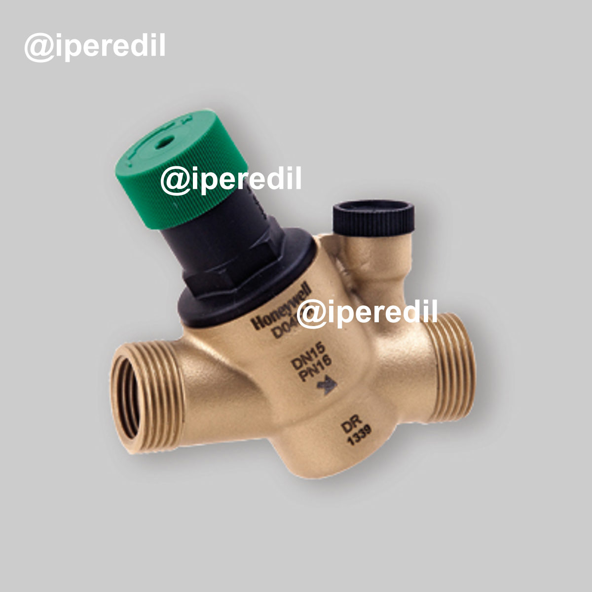 RIDUTTORE DI PRESSIONE ACQUA HONEYWELL MODELLO "PN 16" Int.3/4" x Est.1" - DN20