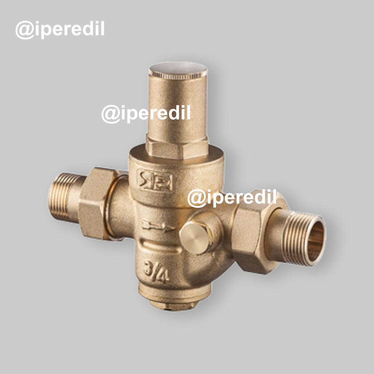 RIDUTTORE DI PRESSIONE ACQUA A MEMBRANA "MONTEROSA" 1"1/2 MM