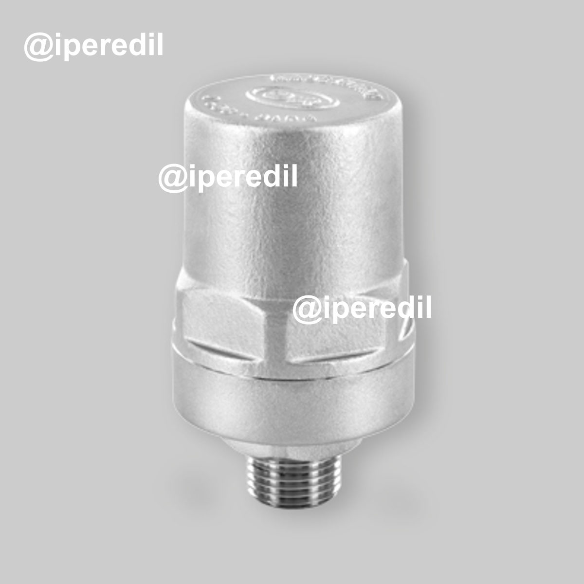 AMMORTIZZATORE DEL COLPO D'ARIETE "HAMMER STOP" IN OTTONE CROMO 1/2" M