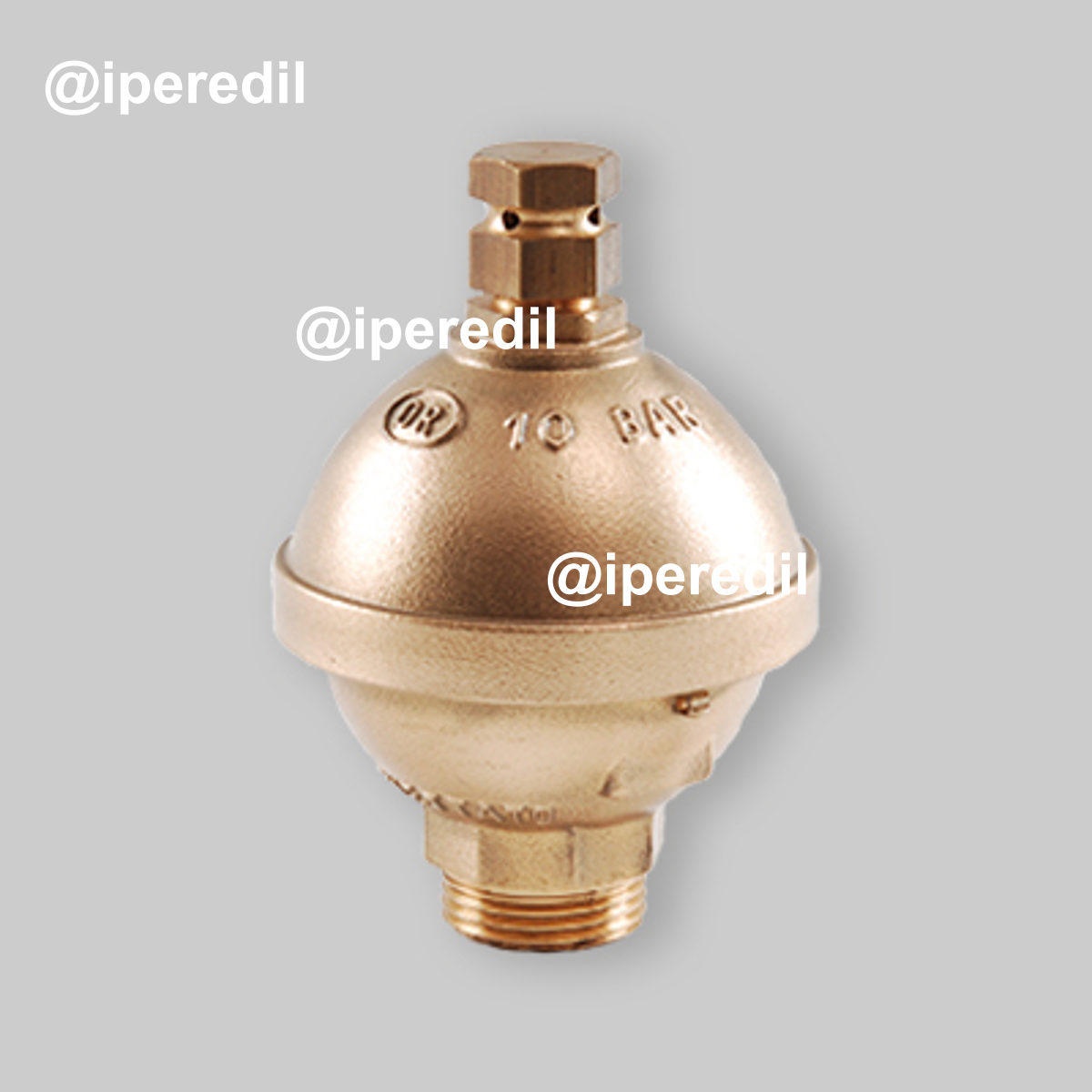 VALVOLA DI SFIATO ARIA AUTOMATICA AD ALTA PORTATA PN16 3/4" M