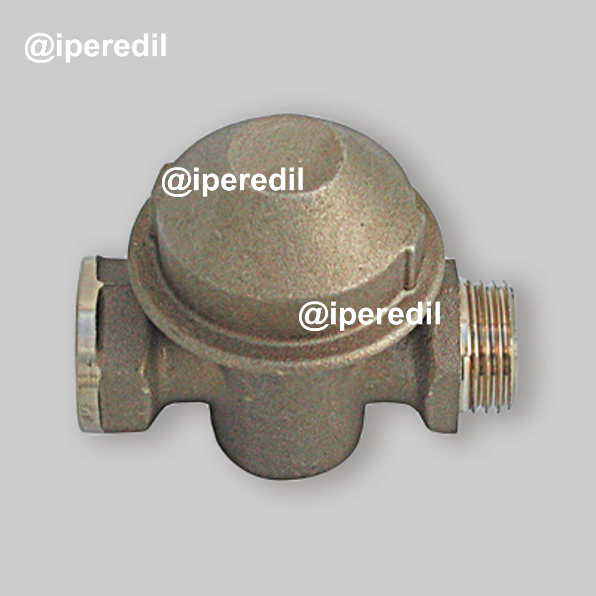 RUBINETTO ACQUA TIPO SICILIA PER PRESA STRADALE IN OTTONE 1/2"M x 1/2"M