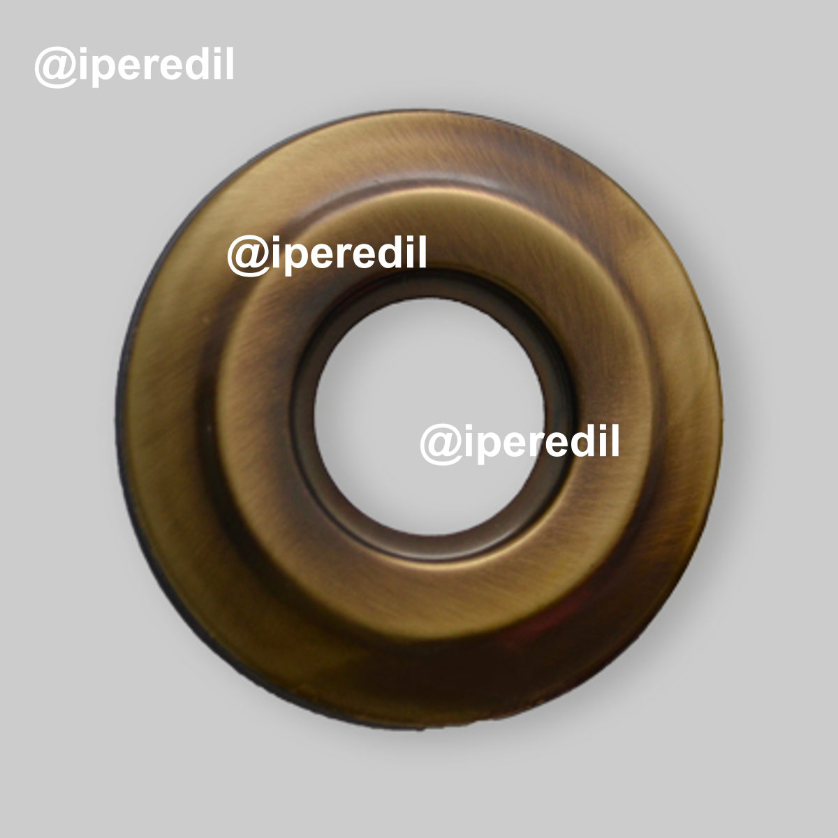 ROSONE IN OTTONE ANTICO 1/2" - Blister