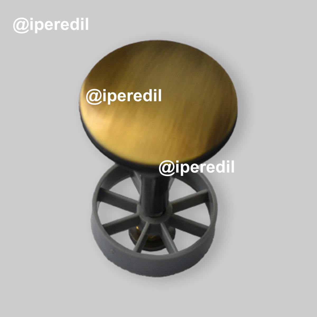 TAPPO SALTERELLO PER PILETTA BRONZATO 1"1/4