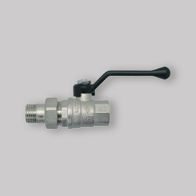 VALVOLA A SFERA P. TOTALE FEMMINA CON BOCCHETTONE LEVA BUGATTI 1"1/2 DN 40 PN 30