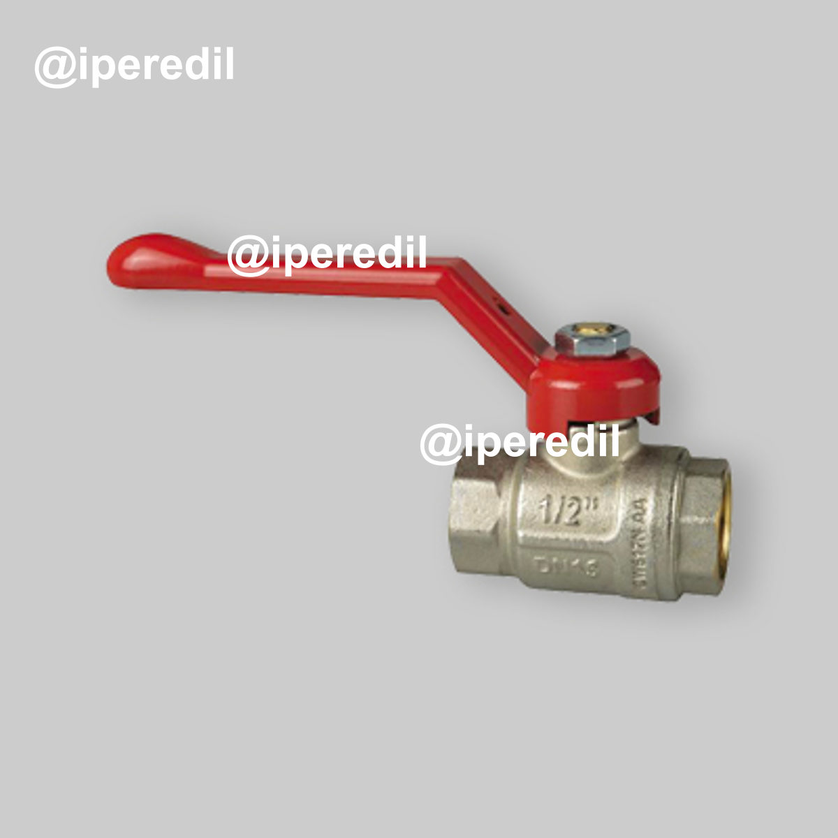 VALVOLA A SFERA F/F A PASSAGGIO TOTALE CON LEVA IN ALLUMINIO ICMA 1"1/4 - PN30