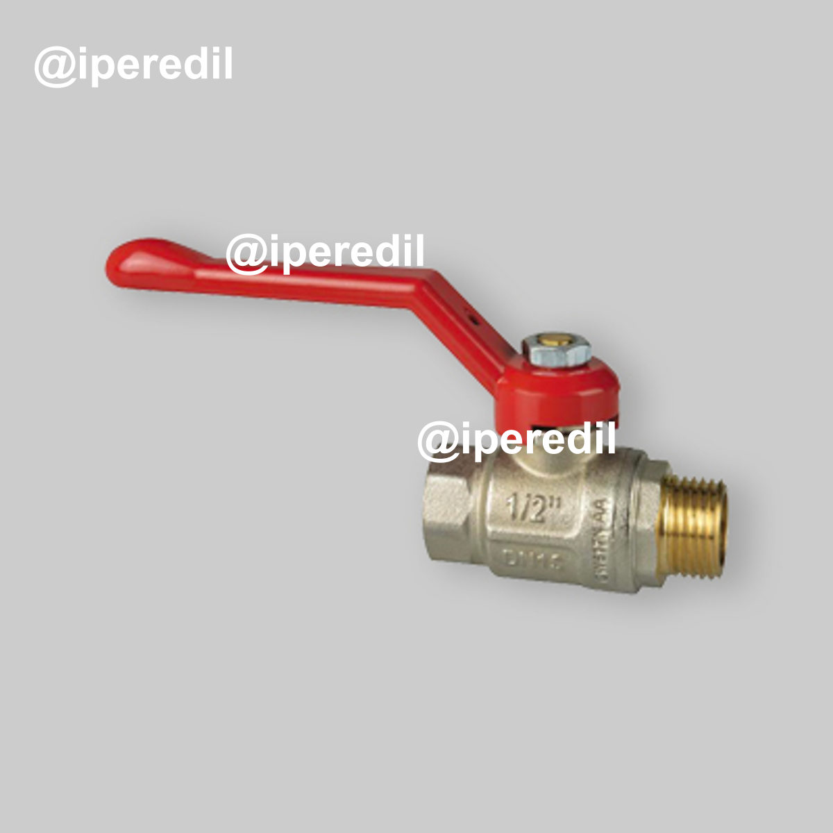 VALVOLA A SFERA M/F A PASSAGGIO TOTALE CON LEVA IN ALLUMINIO ICMA 1"1/4 - PN30