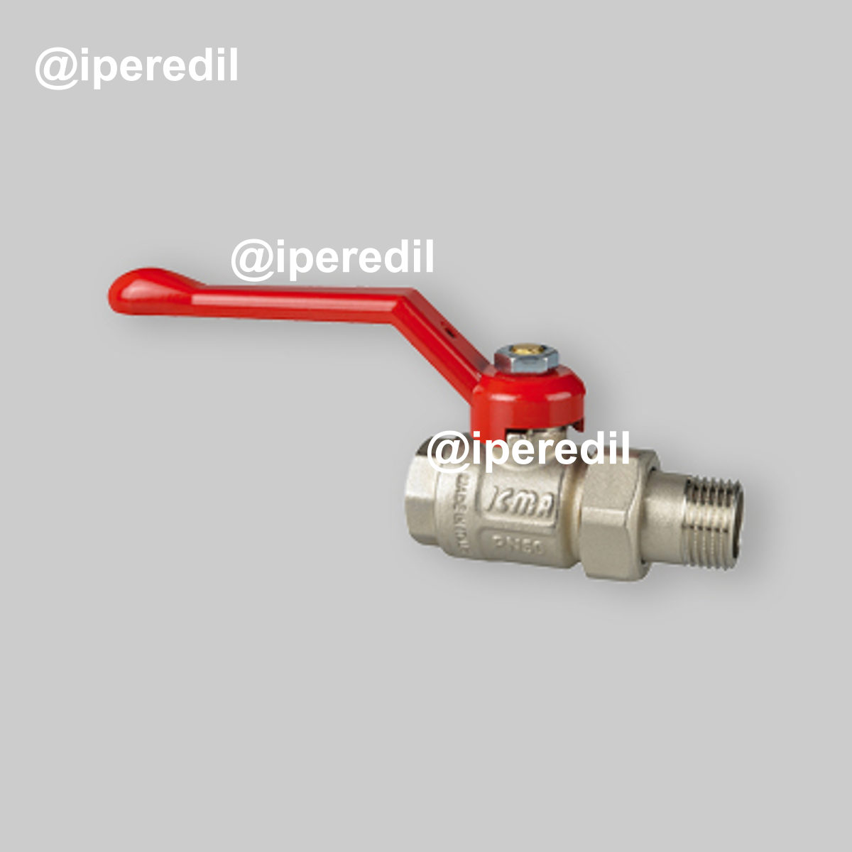 VALVOLA A SFERA M/F A PASSAGGIO TOTALE CON BOCCHETTONE E LEVA IN ALLUMINIO ICMA 2" - PN25