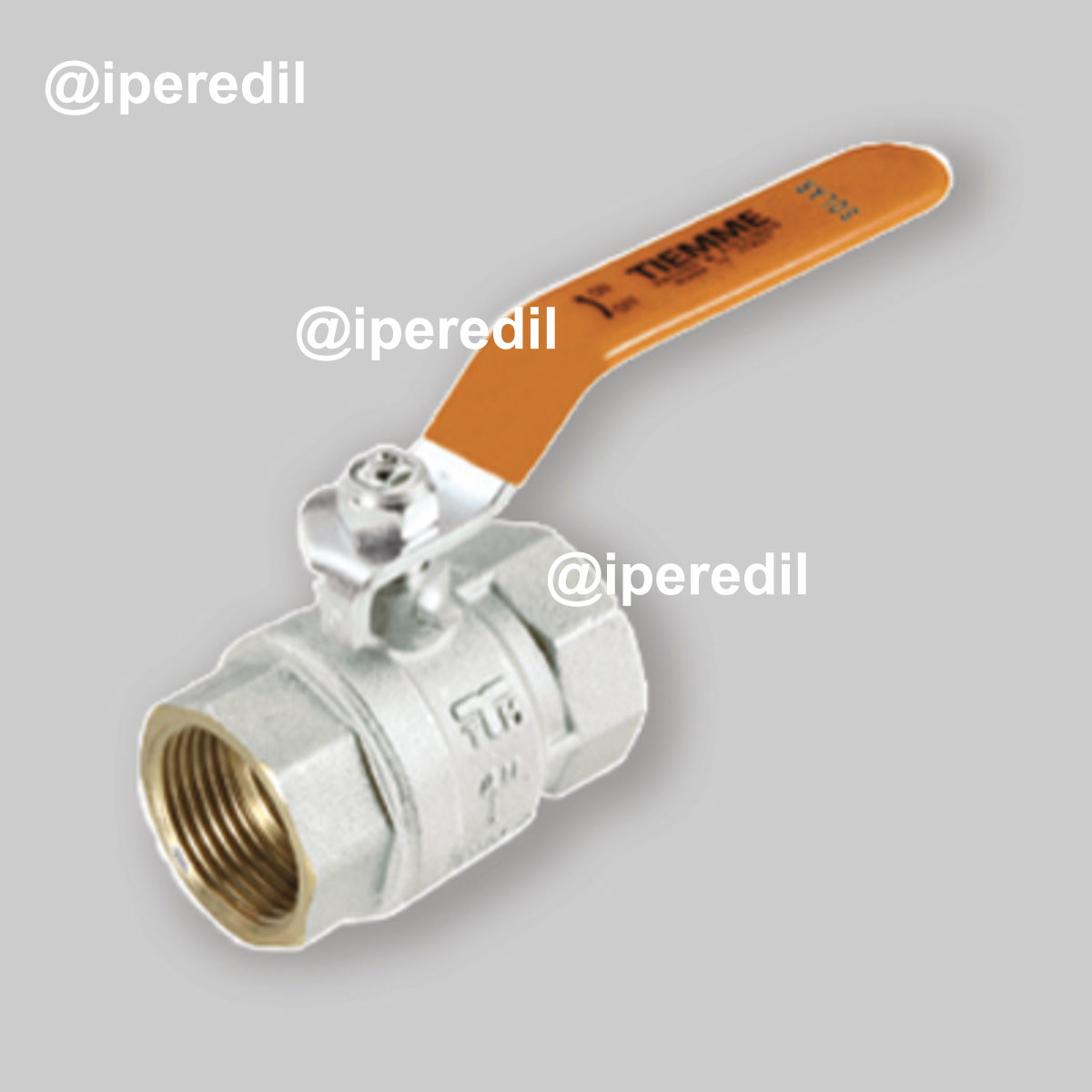 VALVOLA A SFERA PASSAGGIO TOTALE PER SOLARE FF A LEVA 1/2" - PN50