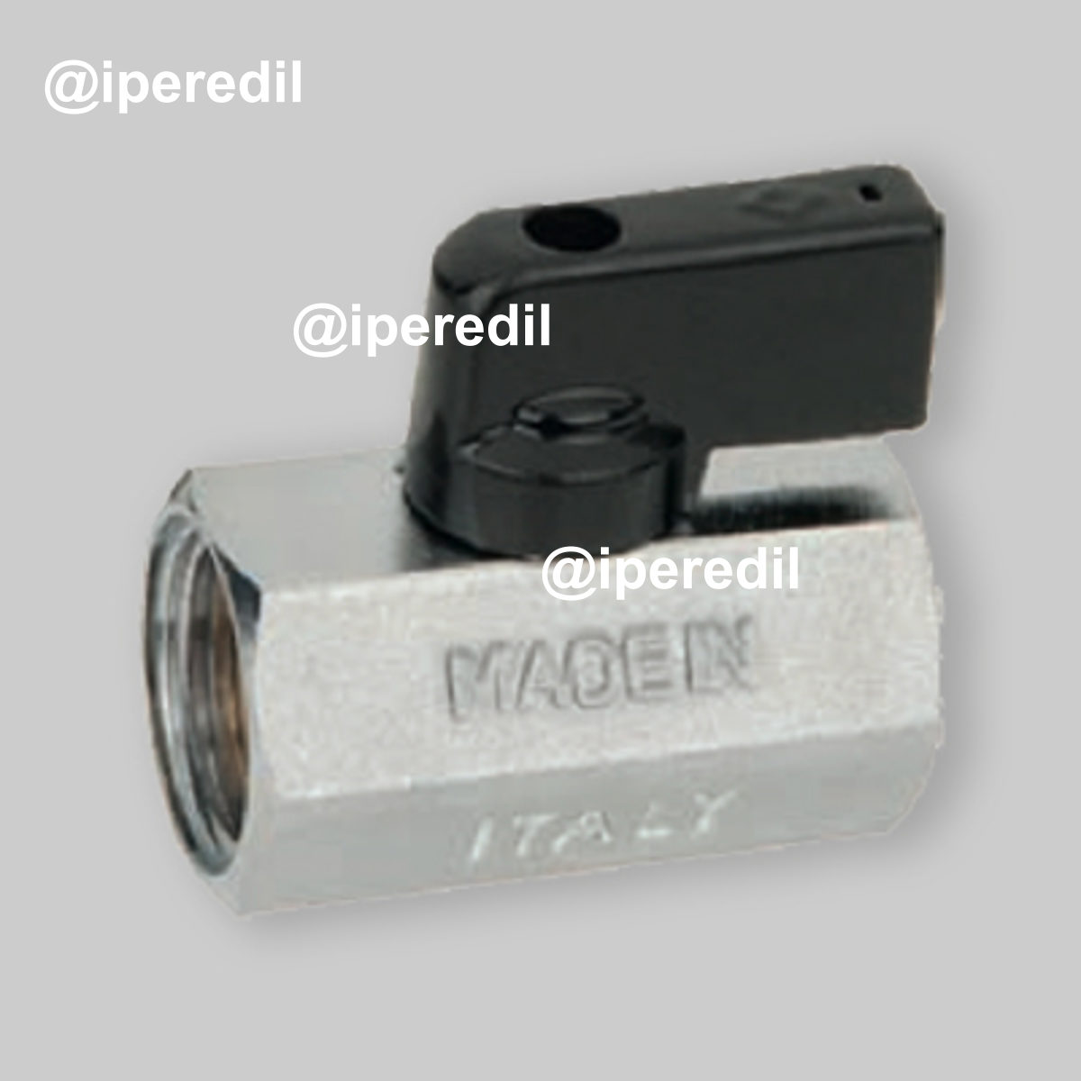 MINIVALVOLA A SFERA F/F BUGATTI 1/2" - DN8