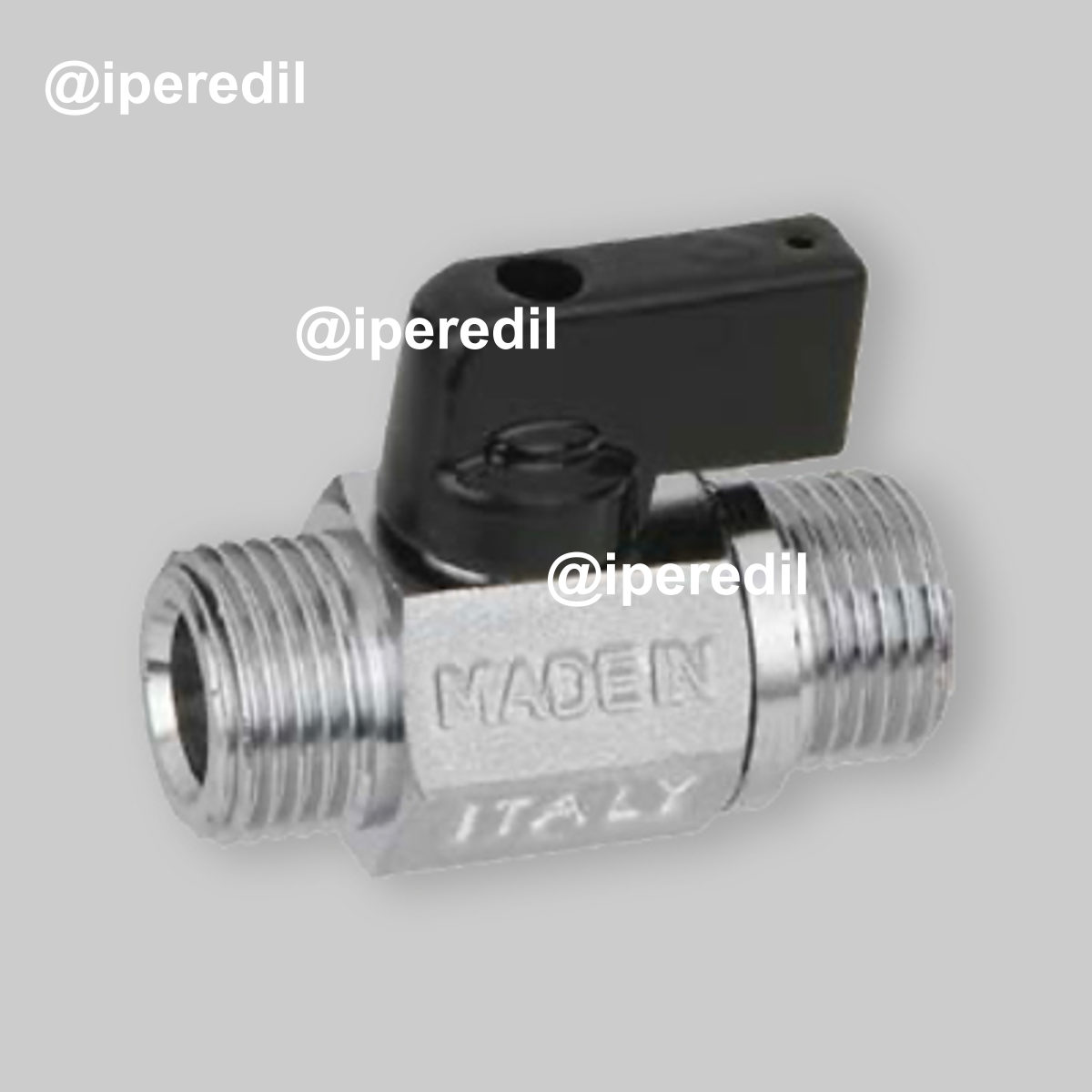 MINIVALVOLA A SFERA M/M 1/2" - DN8