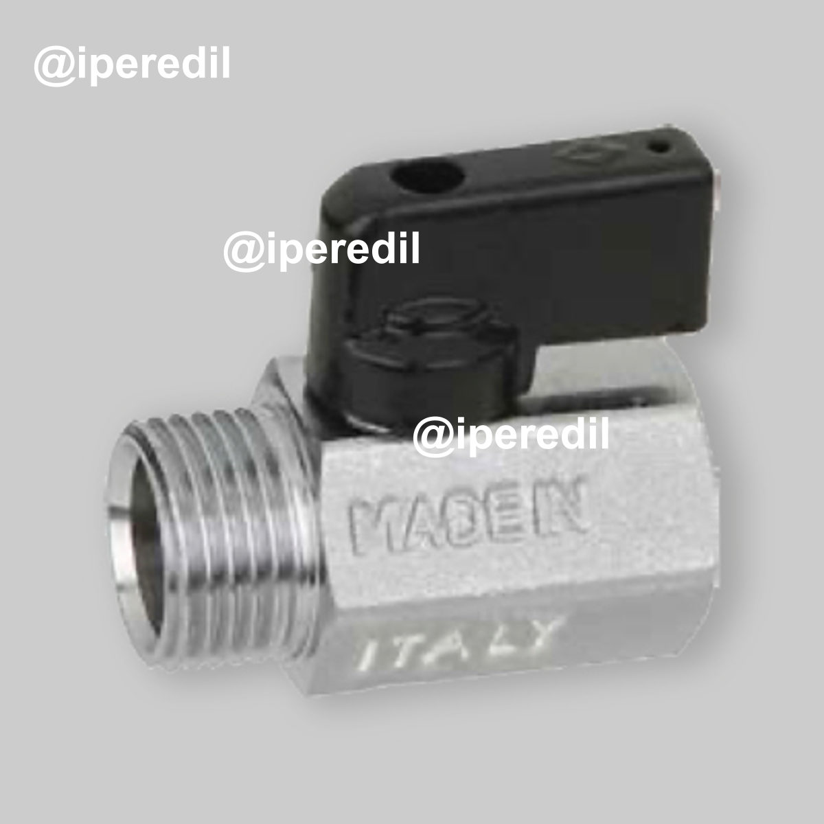 MINIVALVOLA A SFERA M/F BUGATTI 1/2" - DN8