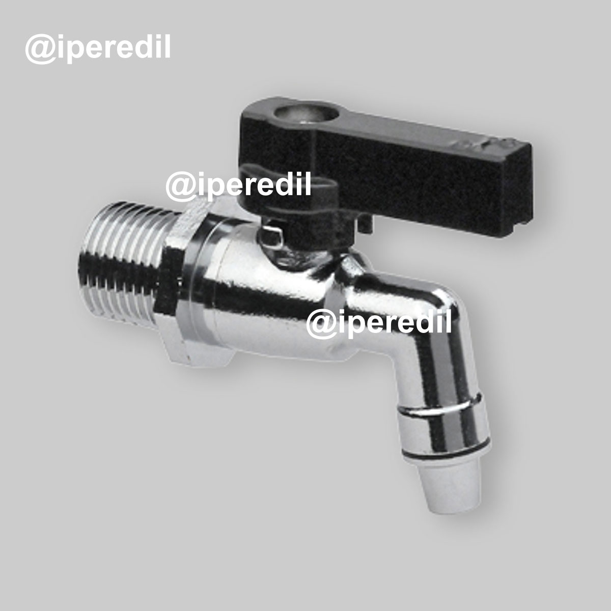 RUBINETTO A SFERA ENOLOGICO IN OTTONE CROMATO APM 1/2" - PN16