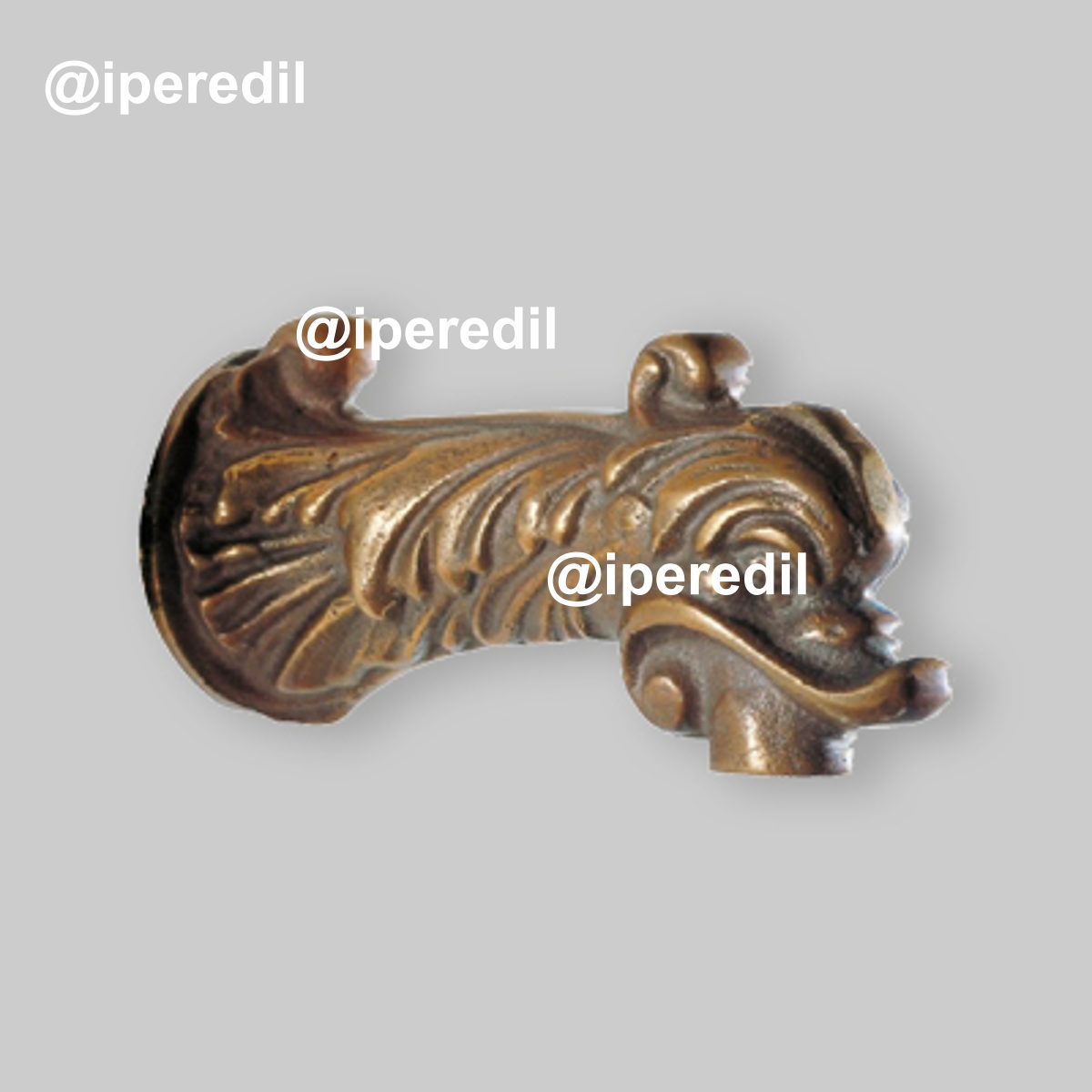 EROGATORE ARTISTICO CONTINUO PER FONTANA 3/4" x L.110 mm