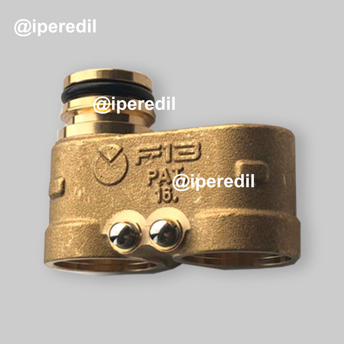 GIUNTO DOPPIO TWIN FASTEC TECO F/F/M 1/2" - F13