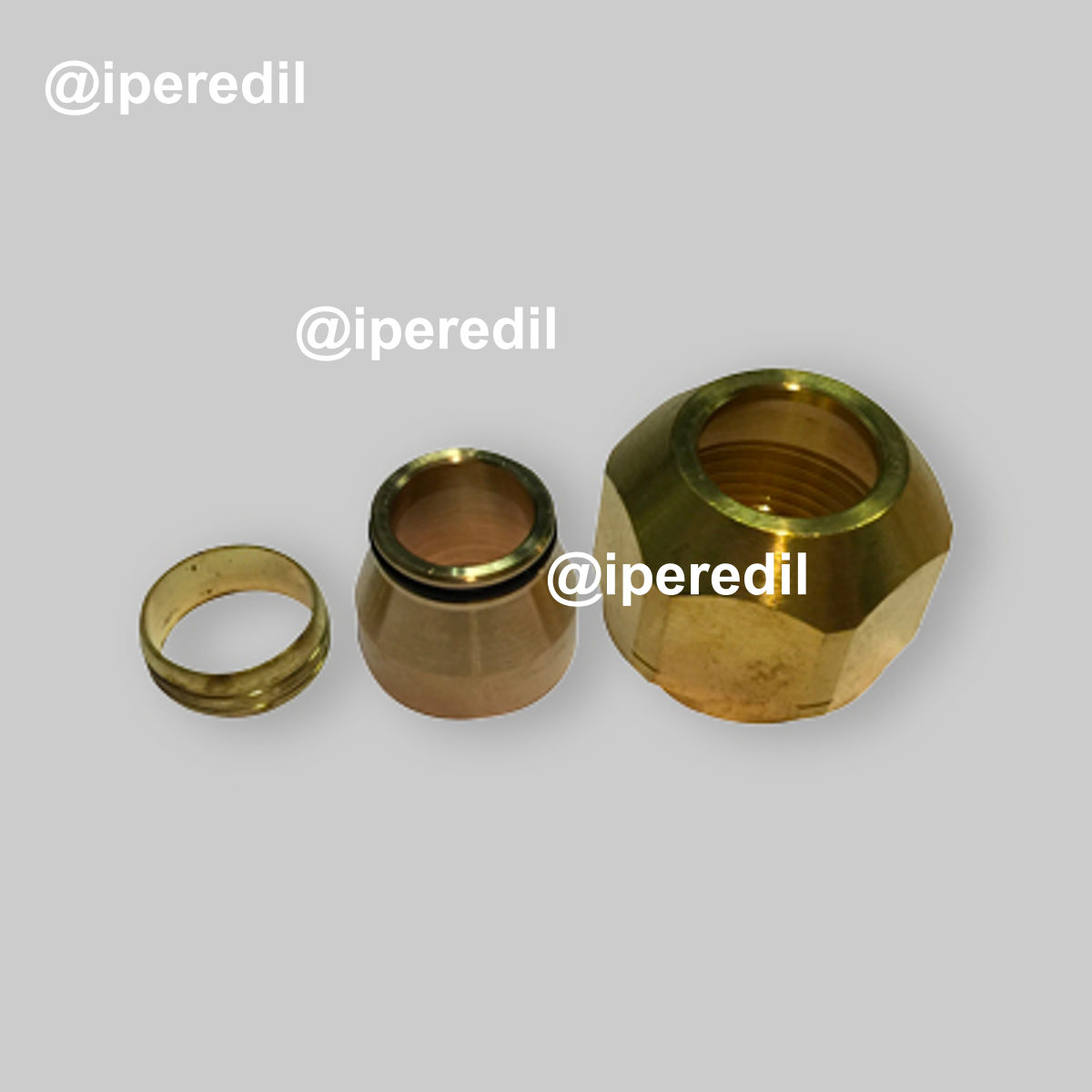 RACCORDO RAME A STRINGERE TECO 3/4" x Ø16 mm