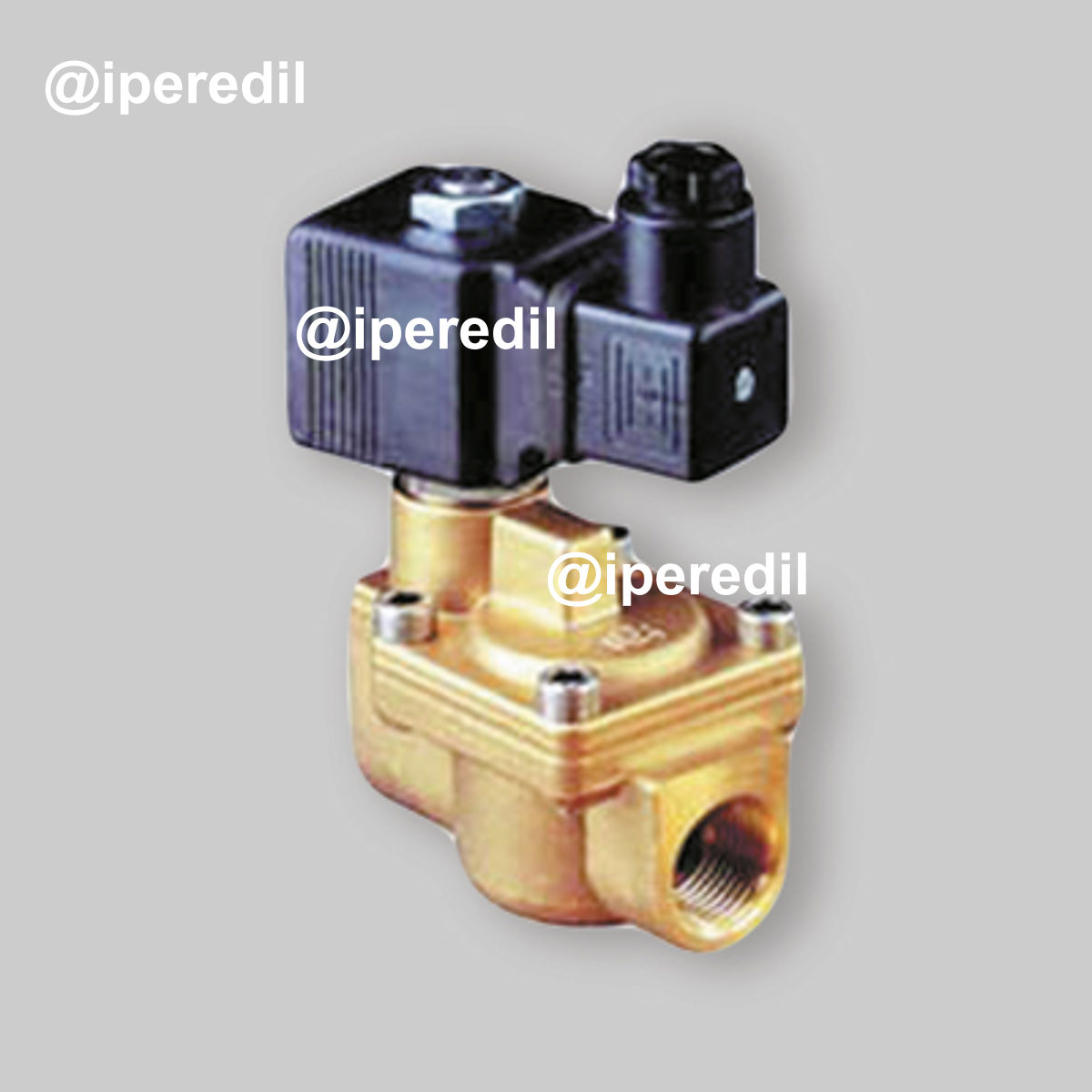 ELETTROVALVOLA ACQUA NORMALMENTE CHIUSA AZIONE INDIRETTA 3/4" - DN13,5