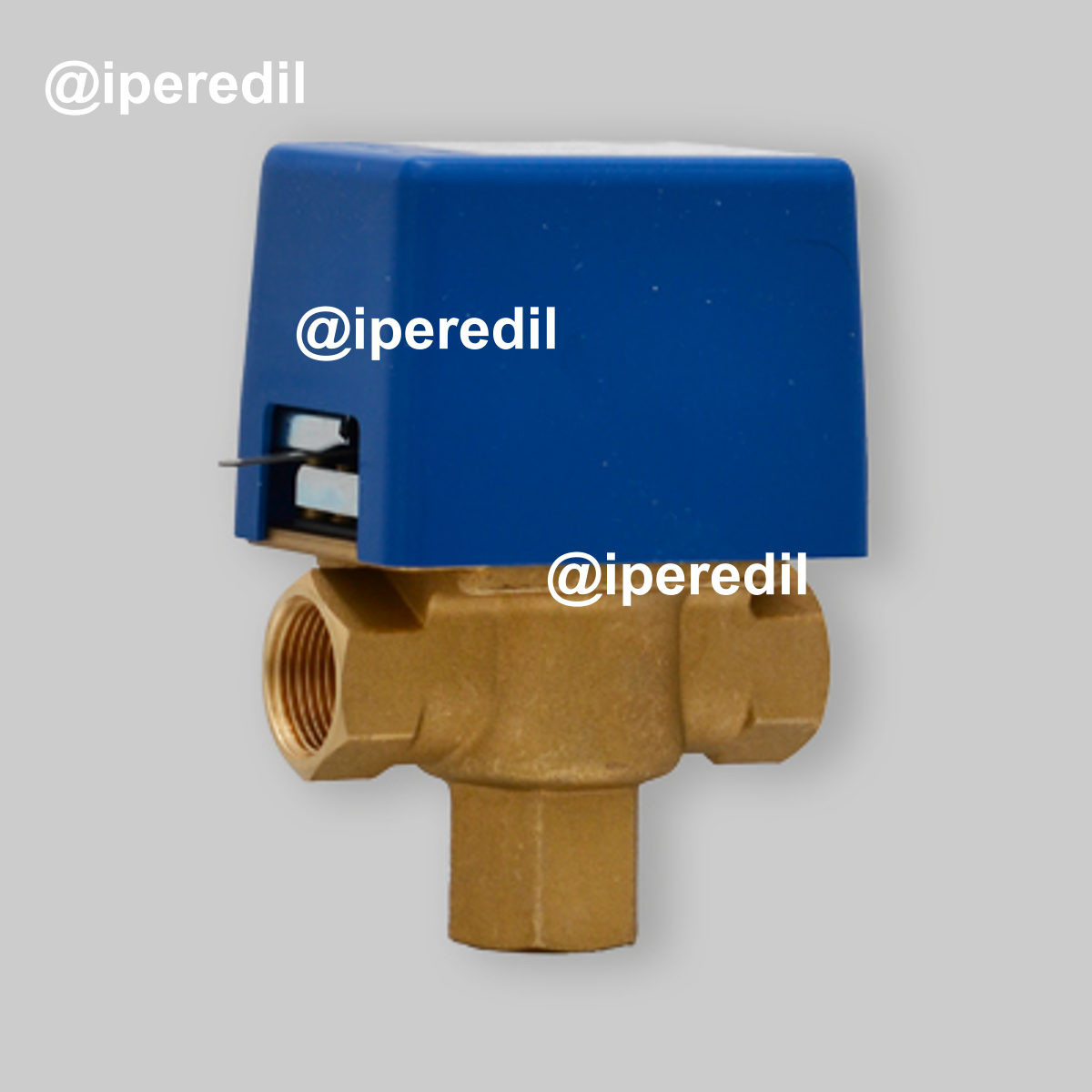 VALVOLA DI ZONA MOTORIZZATA 3 VIE CON RITORNO A MOLLA PER CIRCUITI IDRAULICI 1" - PN10