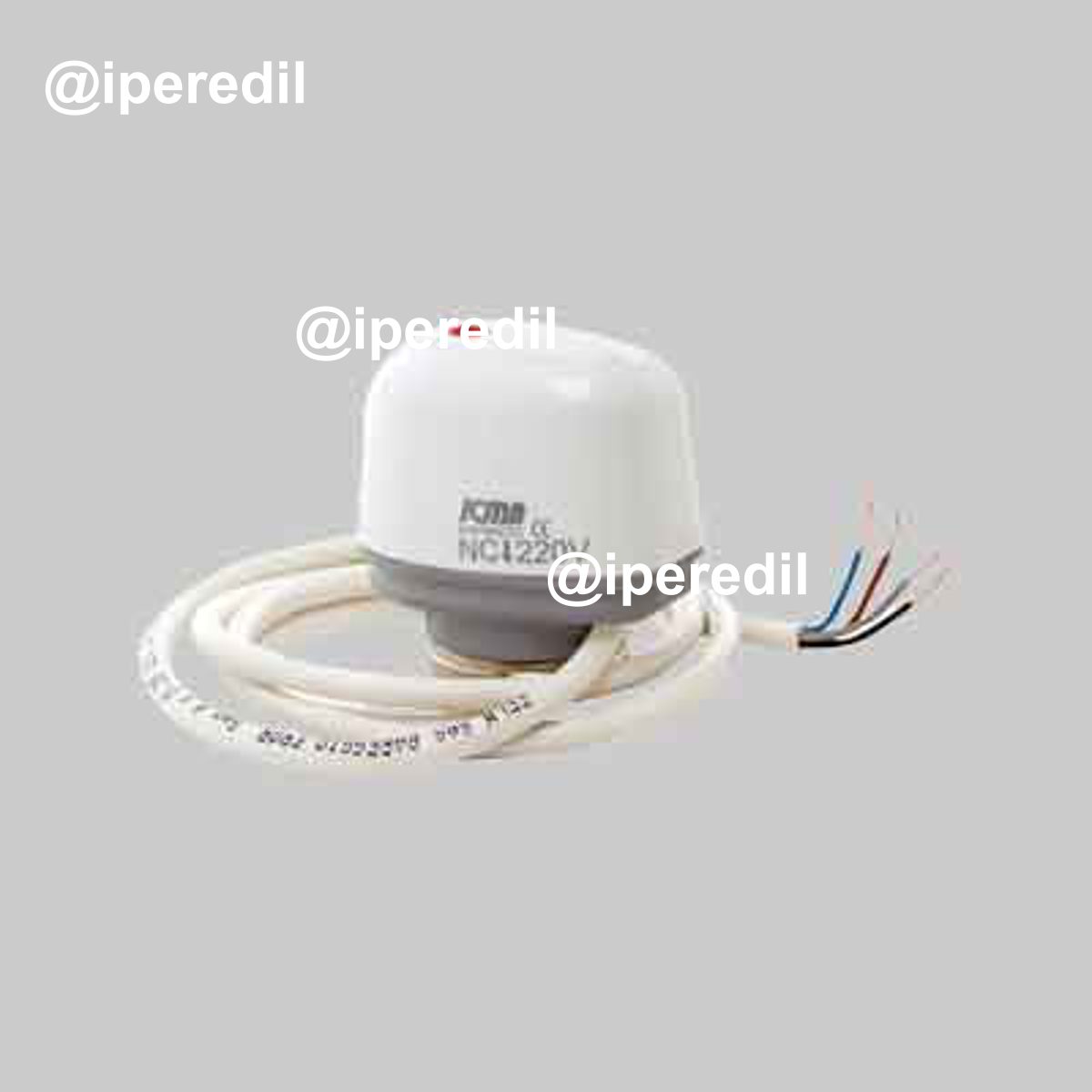 COMANDO ELETTROTERMICO CON MICROINTERRUTTORE PER VALVOLE DI ZONA ICMA 30x1,5 - 230 volt