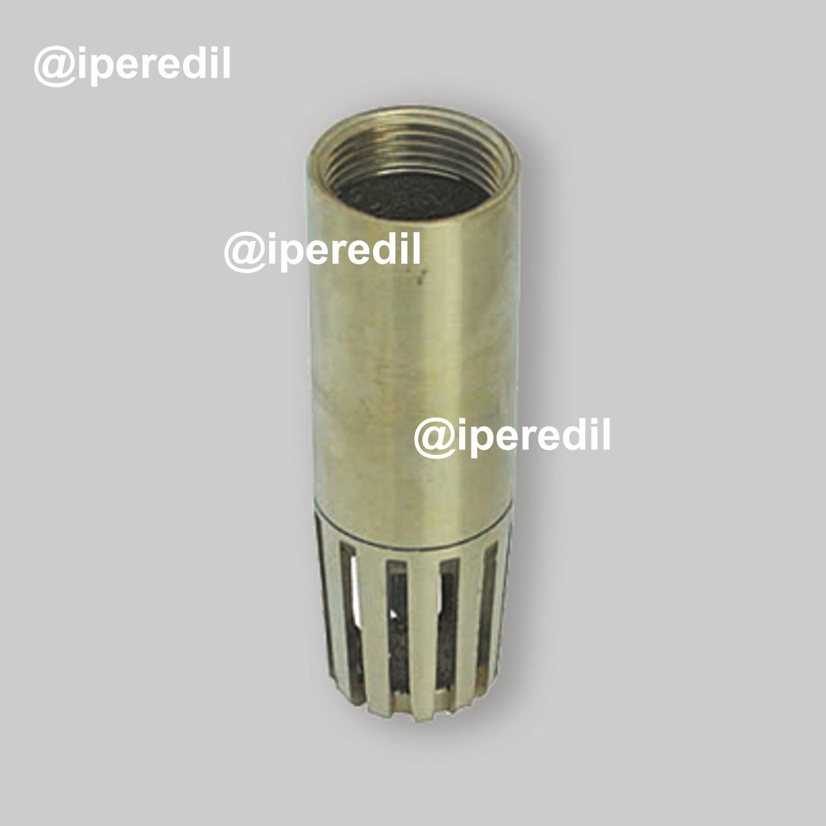 VALVOLA DI FONDO TUBOLARE FEMMINA IN OTTONE 1"1/4 - Ø46 mm