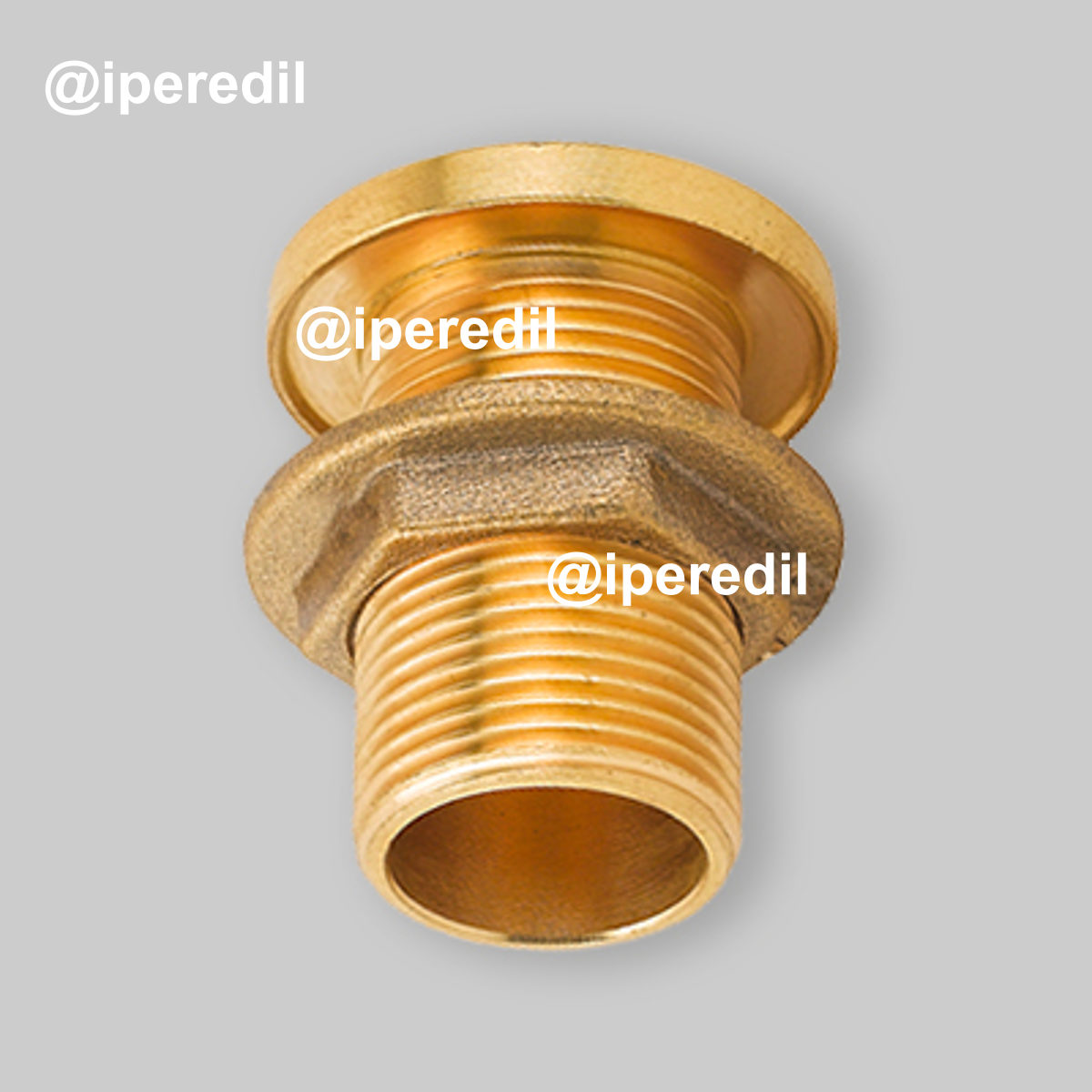 RACCORDO PER CASSONE DIRITTO GIALLO 3/4"