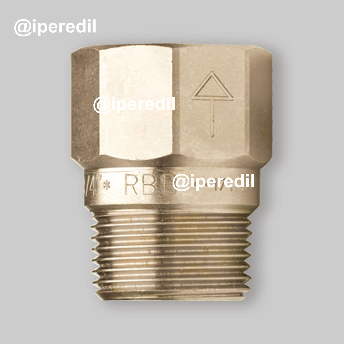 VALVOLA DI RITEGNO COMPATTA MASCHIO/FEMMINA "JUNIORBLOCK" 3/4" DN20 - PN16