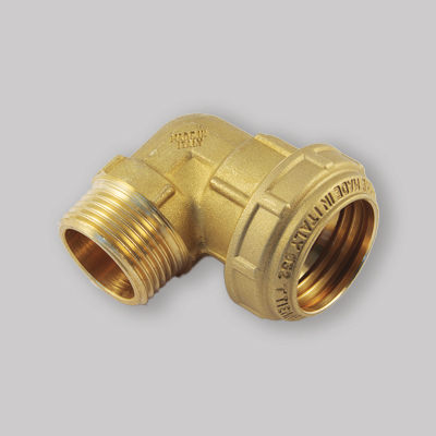 GOMITO MASCHIO PER TUBO POLIETILENE PN 25 TIEMME 63x2"