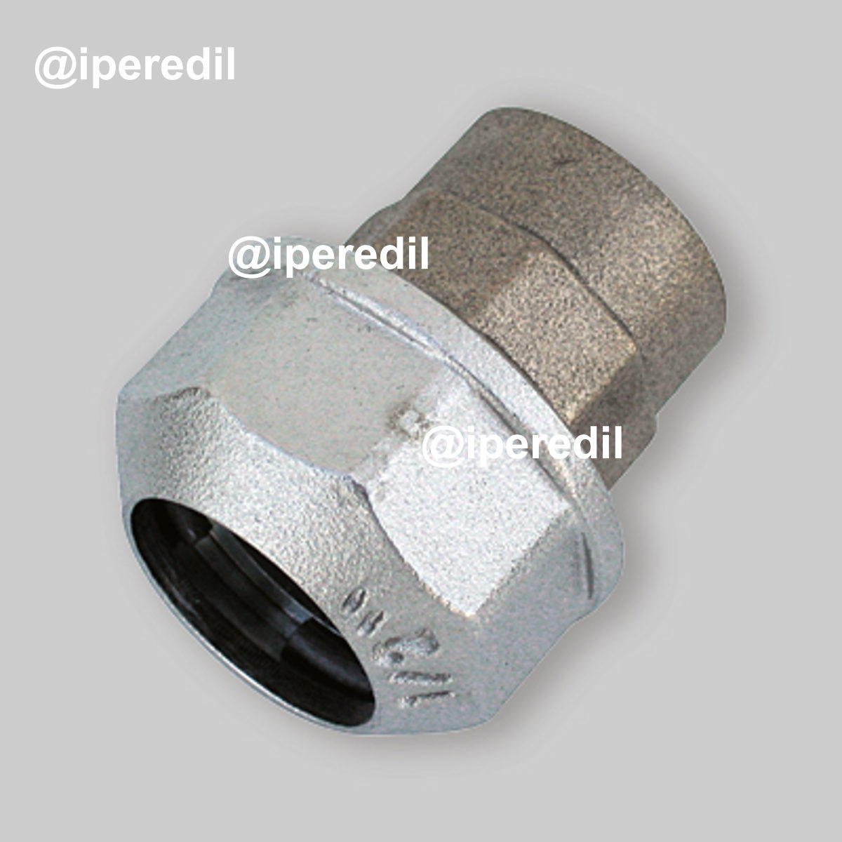 RACCORDO DIRITTO FEMMINA DI GIUNZIONE TUBO POLIETILENE-FERRO 3/4" x Ø25 mm