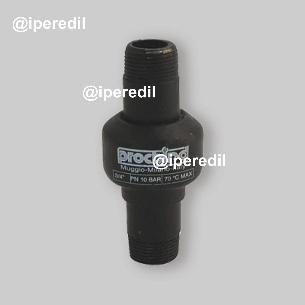 GIUNTO DIELETTRICO FILETTATO MASCHIO/MASCHIO 1"1/2