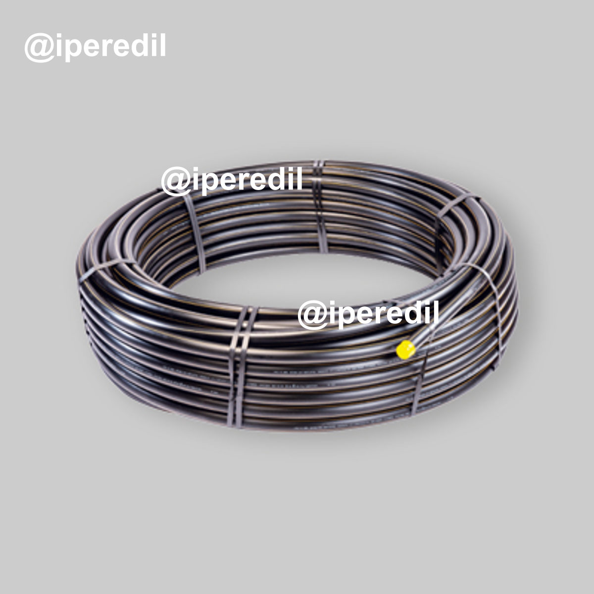 TUBO POLIETILENE GAS IN ROTOLO S5 ALTA DENSITÀ PE100 Ø40 x Sp. 3,7 mm - 20610008